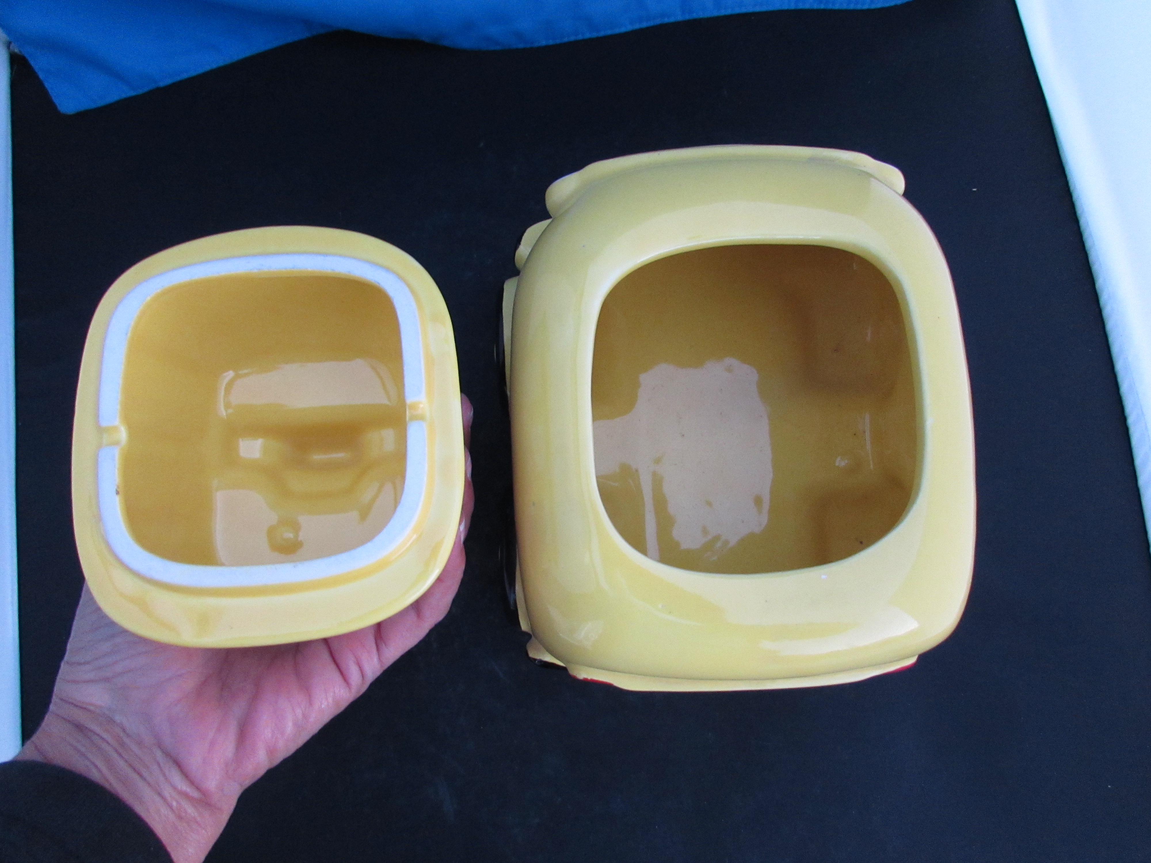 School Bus Cookie Jar Nelson McCoy 352 USA