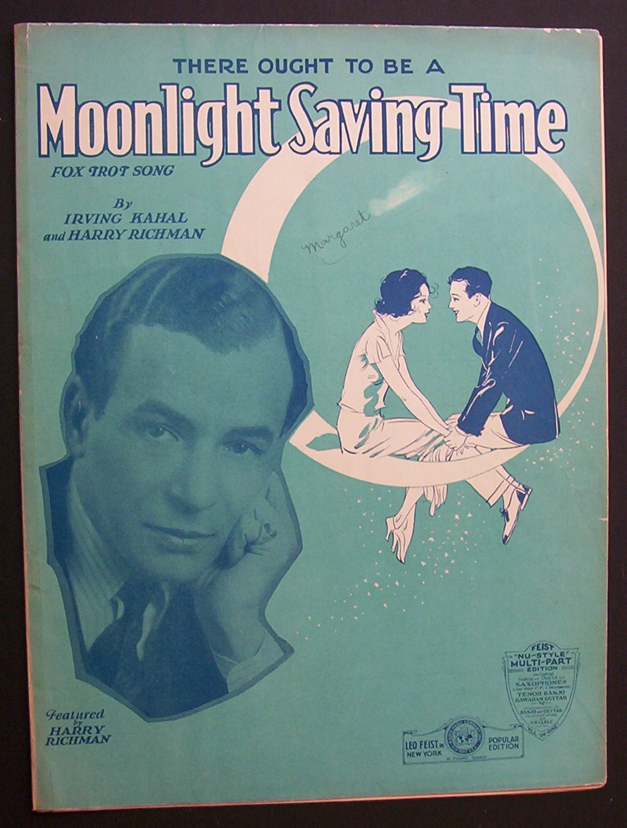 Sheet Music - There Ought To Be A Moonlight Saving Time