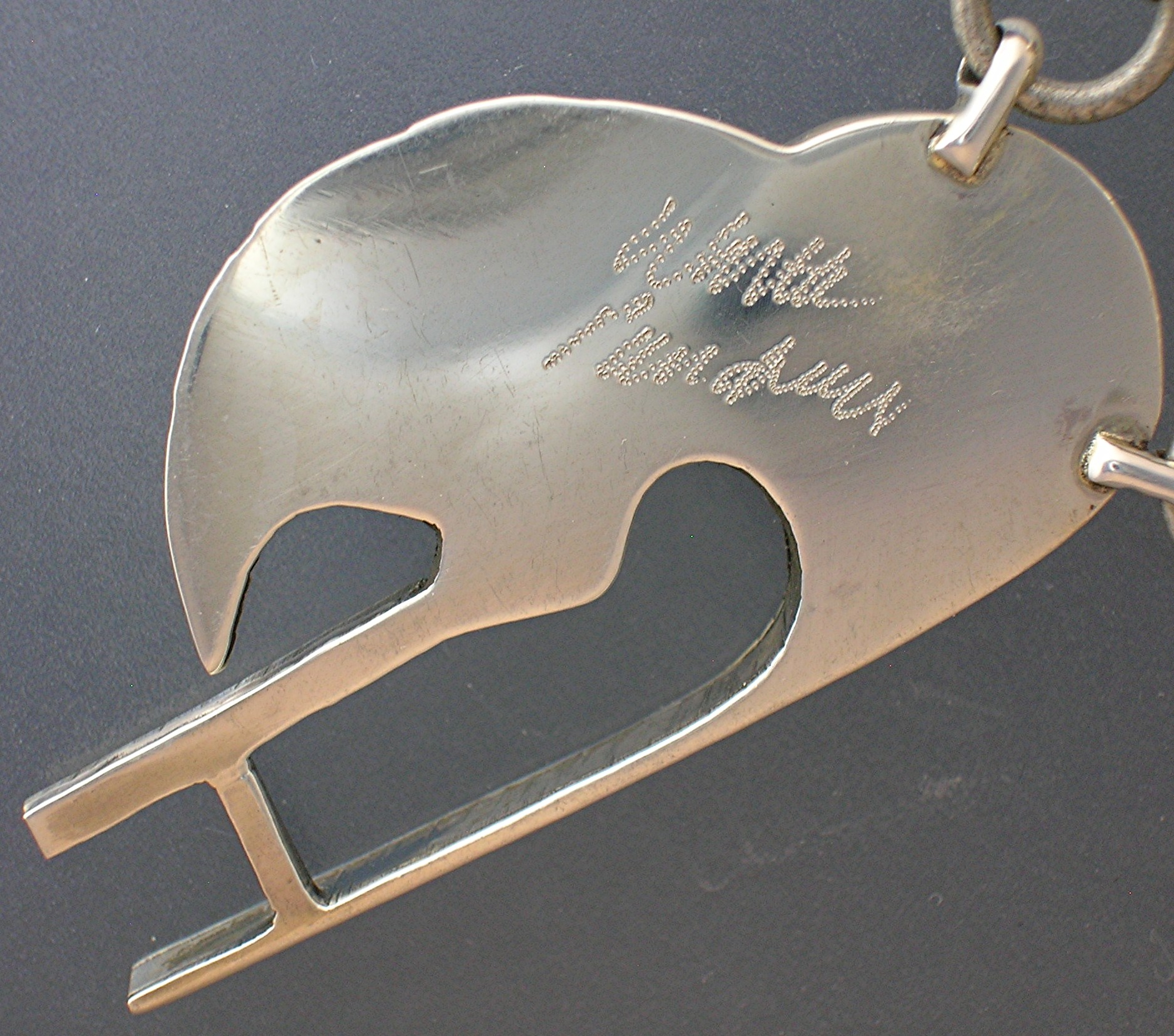 Native American Sterling Silver VANDEVER Necklace