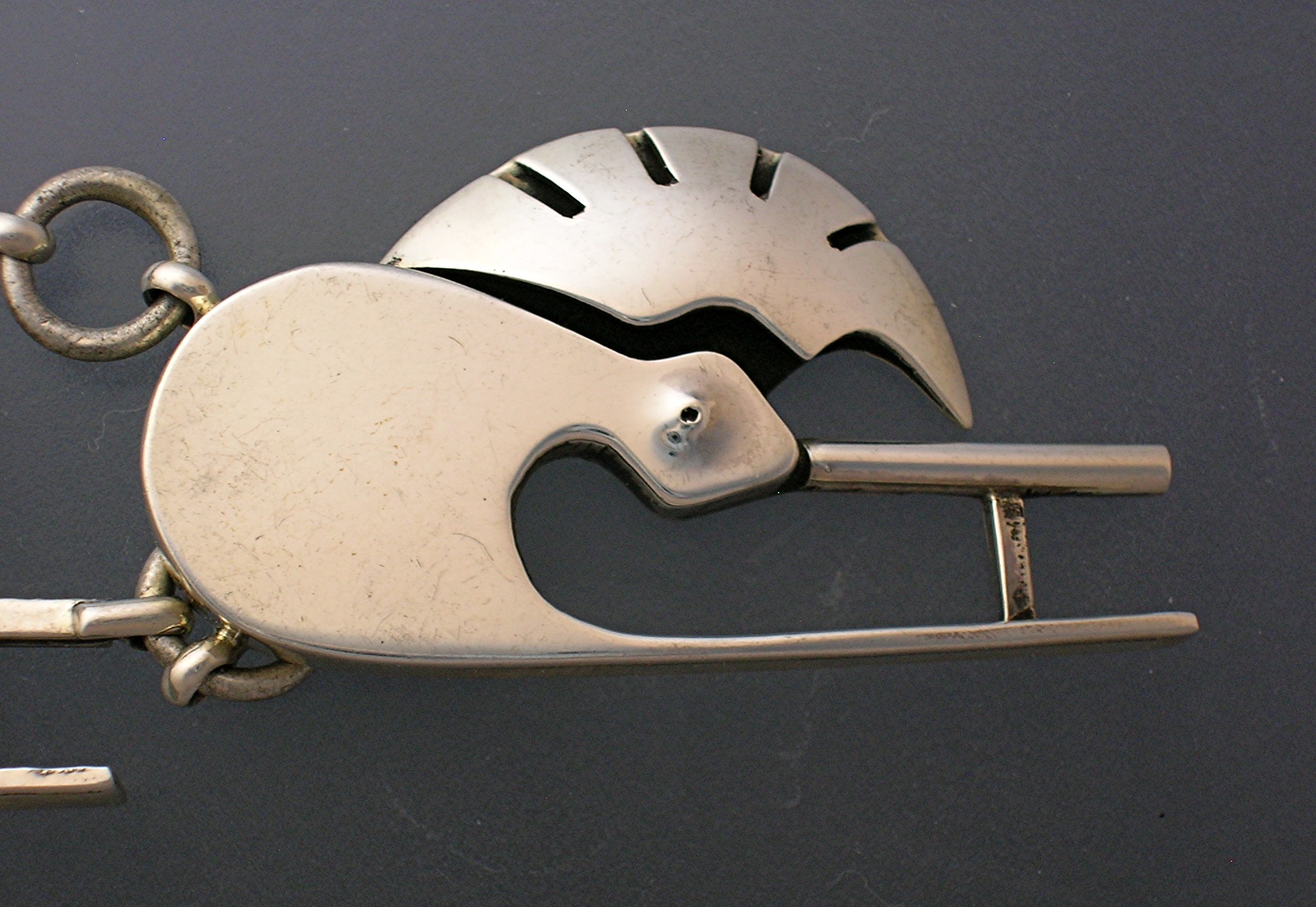 Native American Sterling Silver VANDEVER Necklace