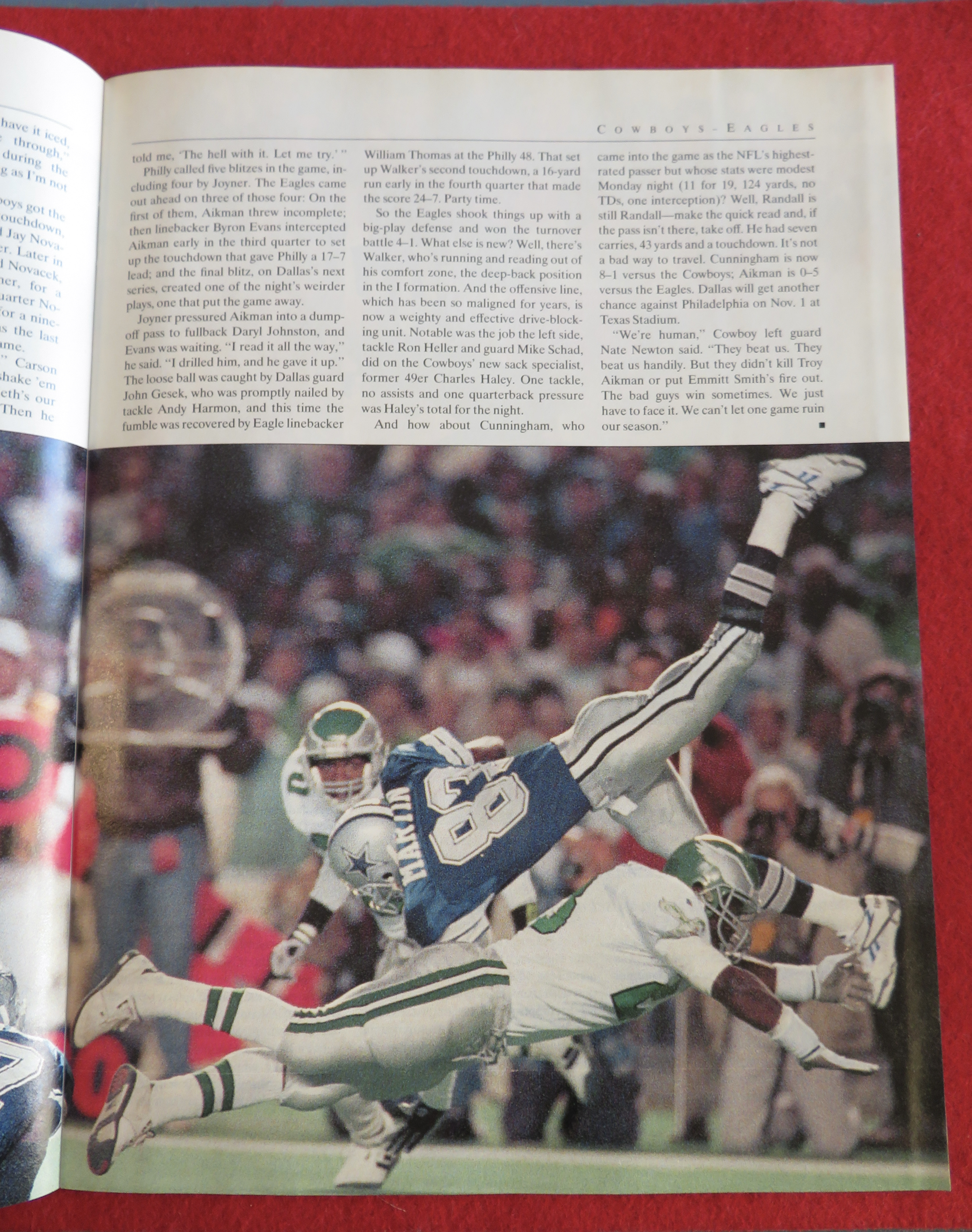 Sports Illustrated Magazine-October 12, 1992-Cunningham