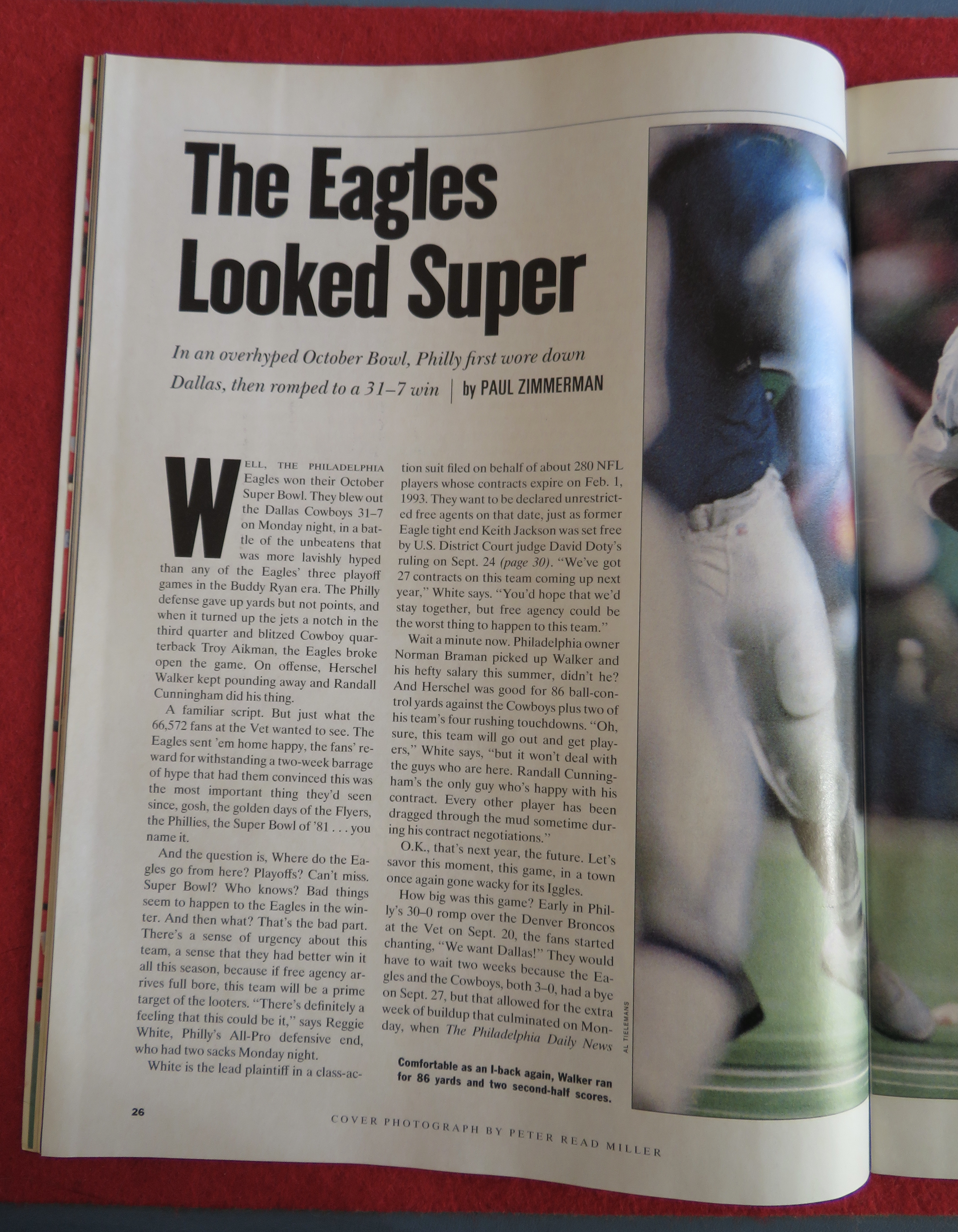 Sports Illustrated Magazine-October 12, 1992-Cunningham