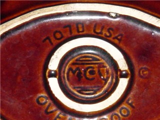 McCoy Brown Drip Dish