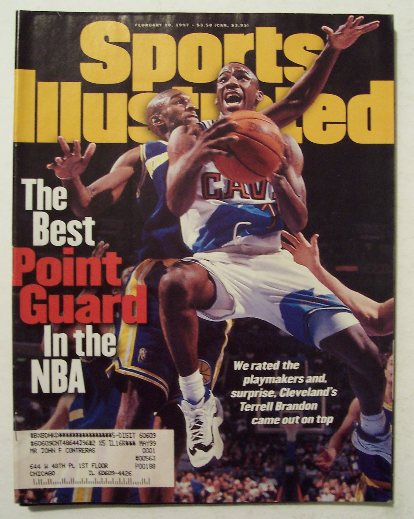Sports Illustrated Magazine-February 10, 1997-T Brandon