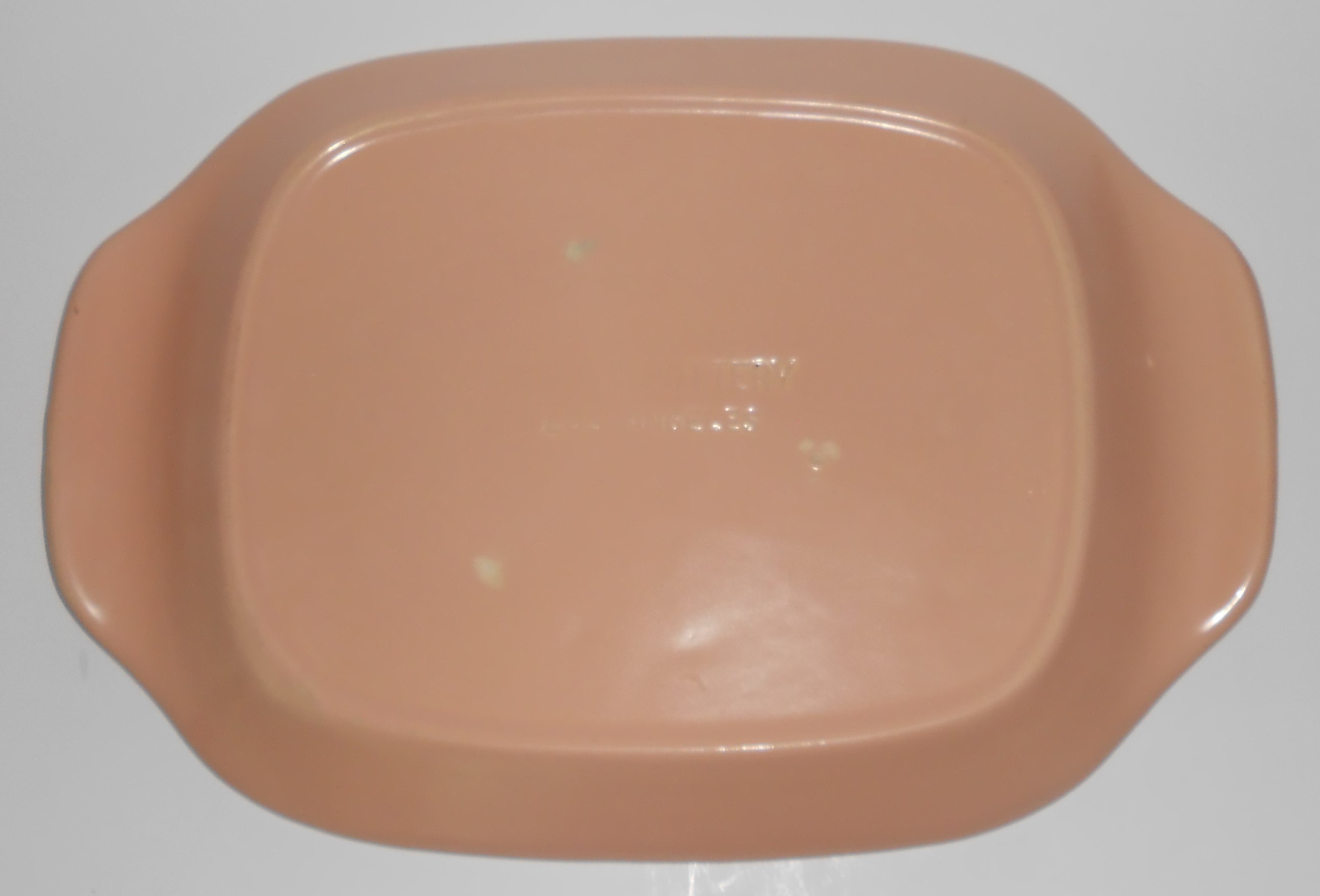 Bauer Pottery La Linda Matte Pink Platter