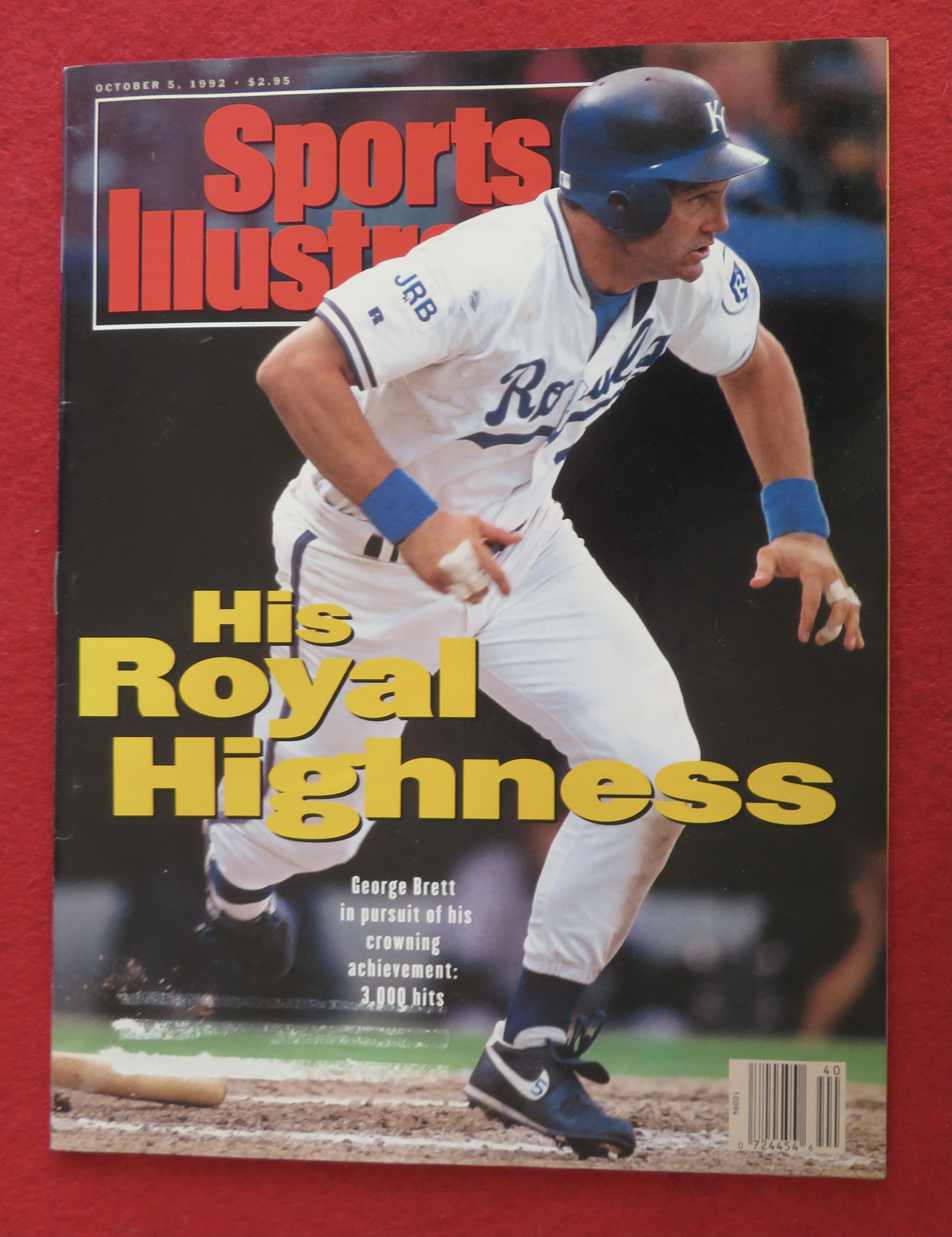Sport Illustrated Magazine-October 5, 1992-George Brett