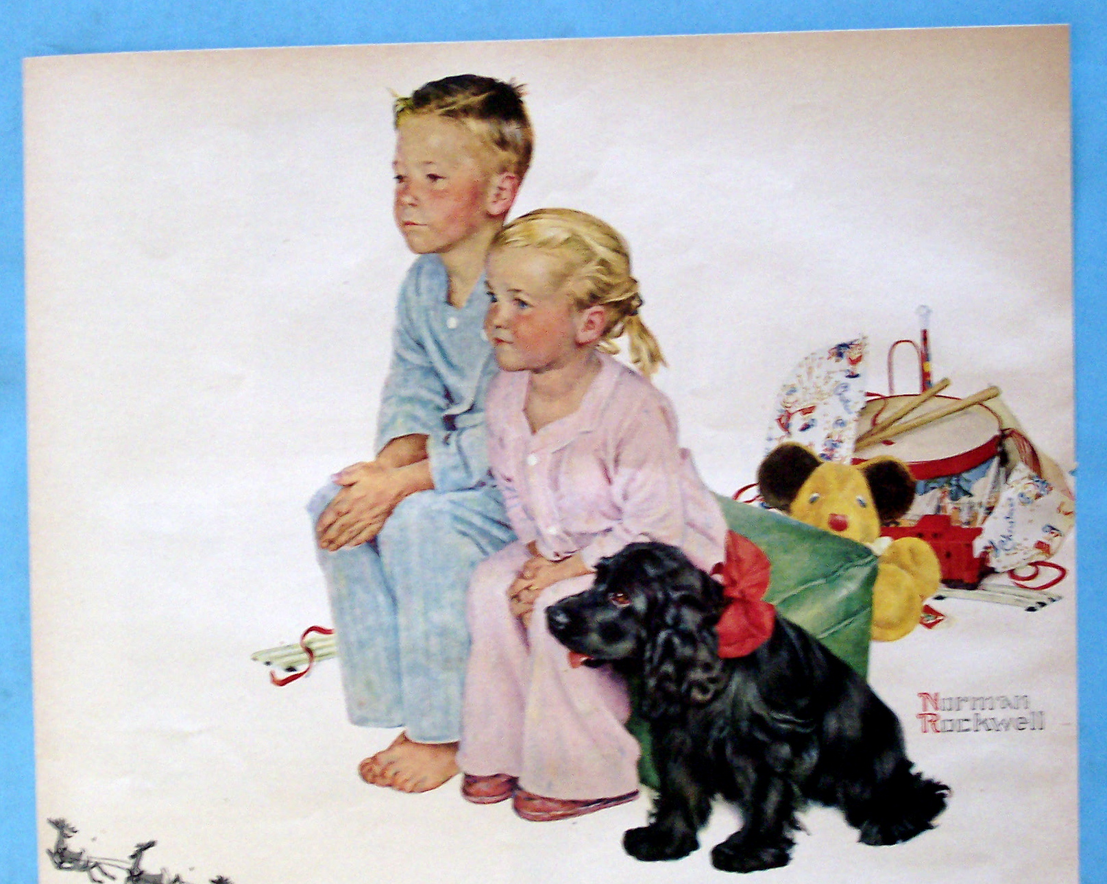 1950 Du Mont Television By Norman Rockwell