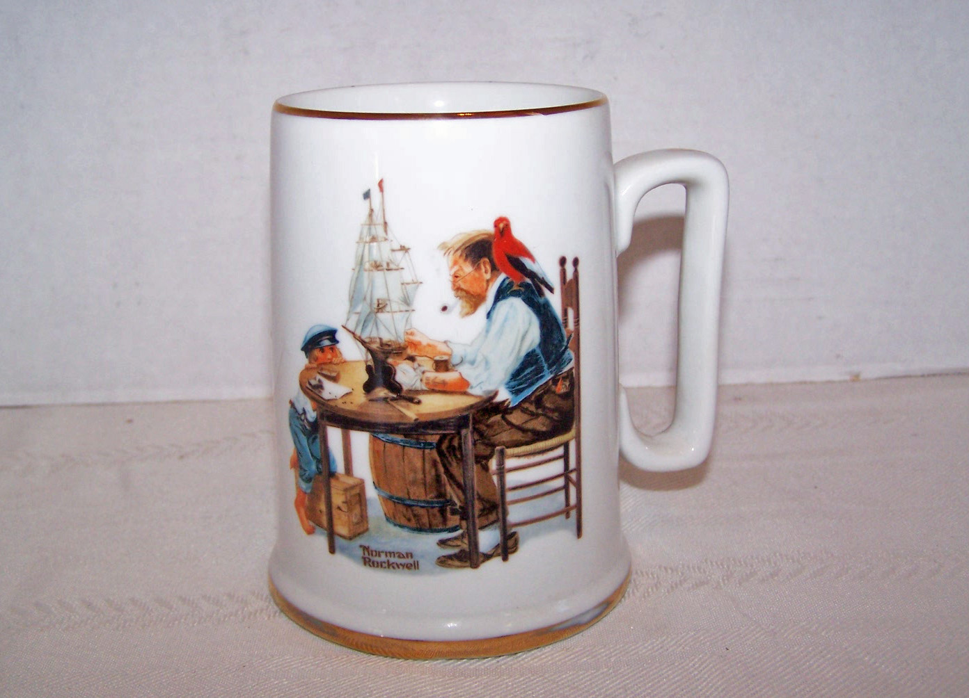 Norman Rockwell Tankard, For a Good Boy, 1985, In Box