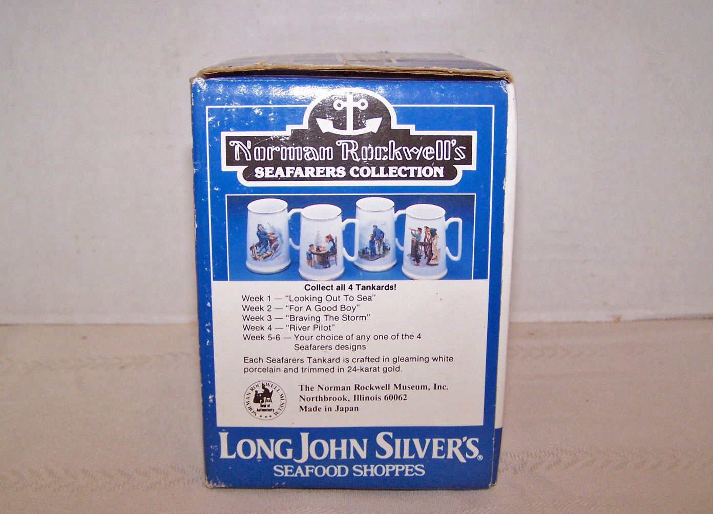 Norman Rockwell Tankard, For a Good Boy, 1985, In Box