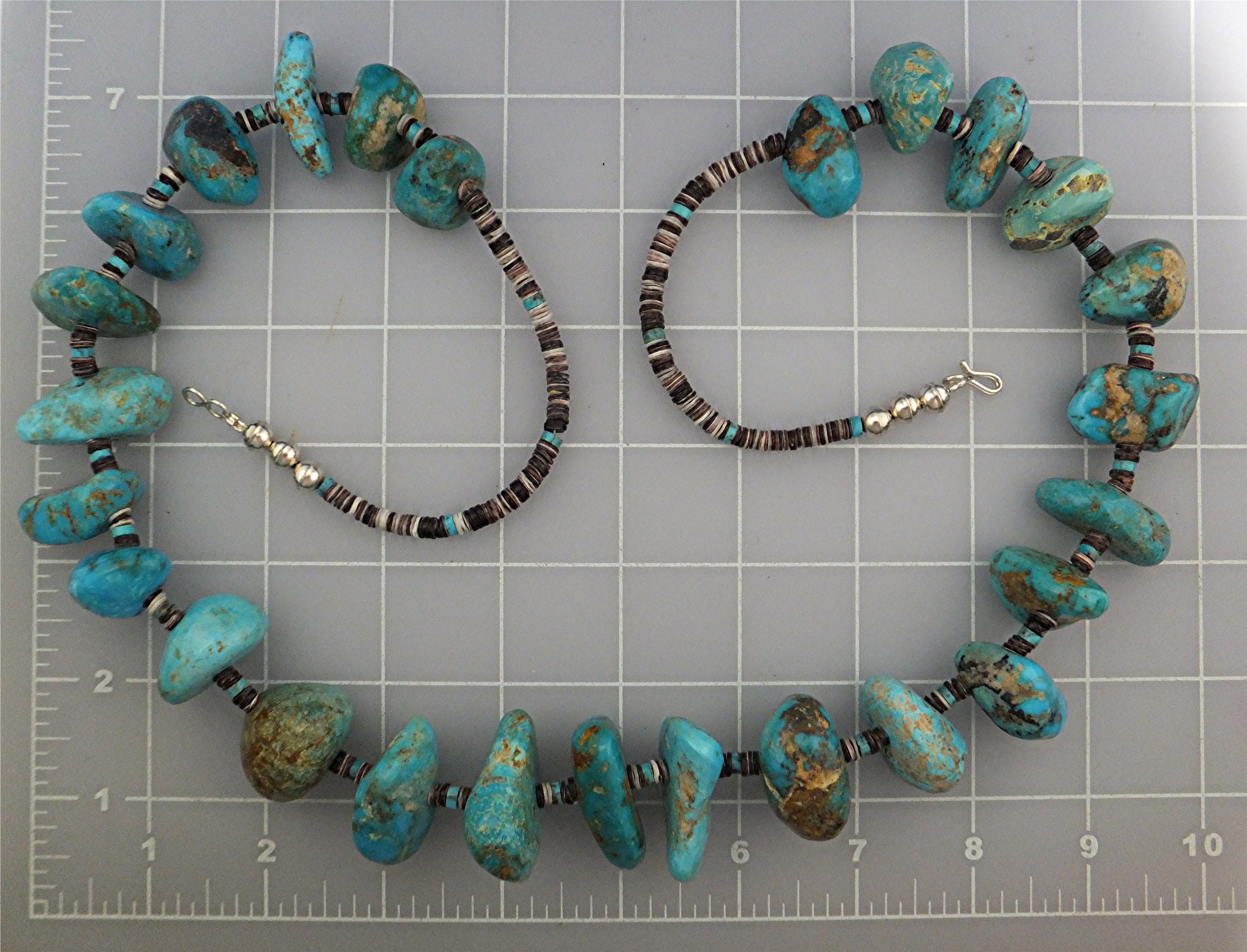 Necklace Manasa Sledeping Beauty Blue Bird Heishi USA