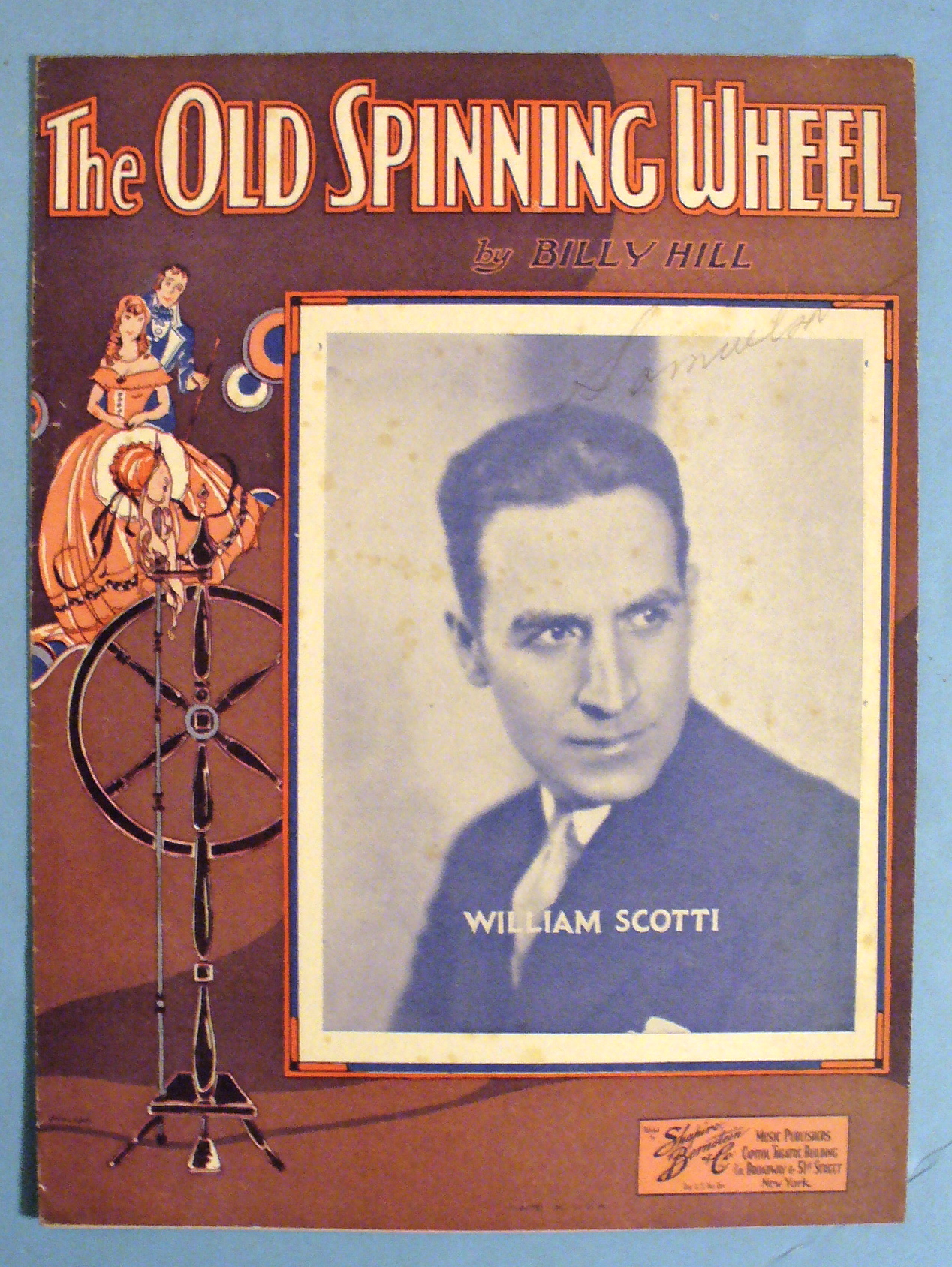 1933 The Old Spinning Wheel by Billy Hill