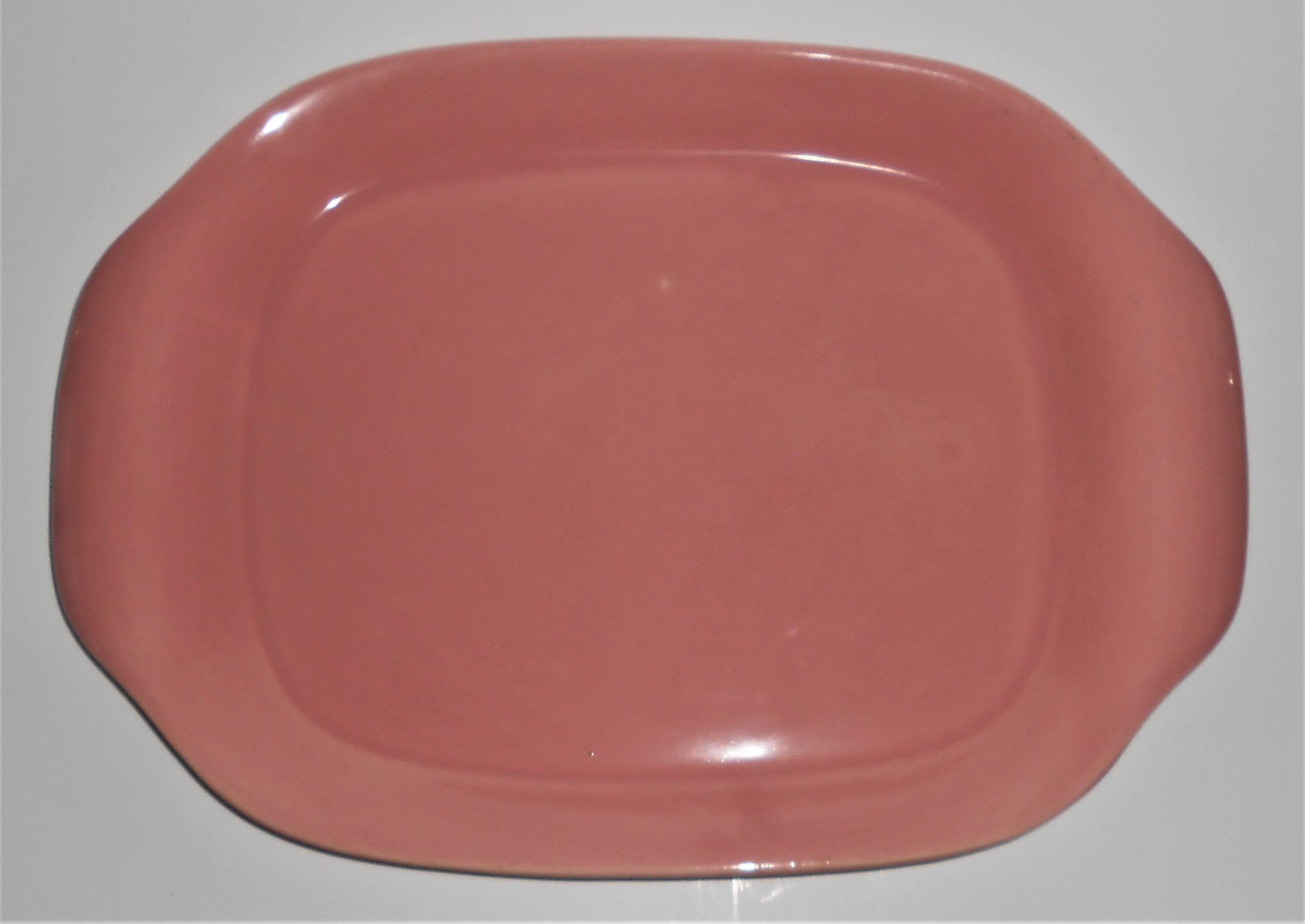 Bauer Pottery La Linda Gloss Pink Platter