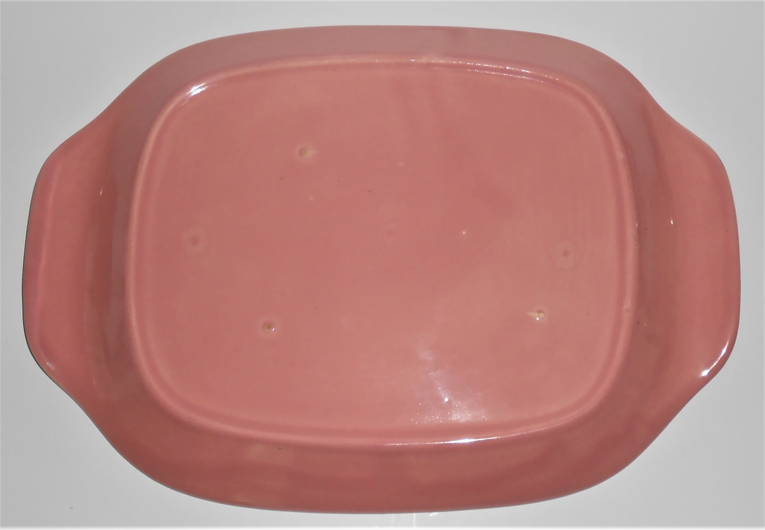 Bauer Pottery La Linda Gloss Pink Platter