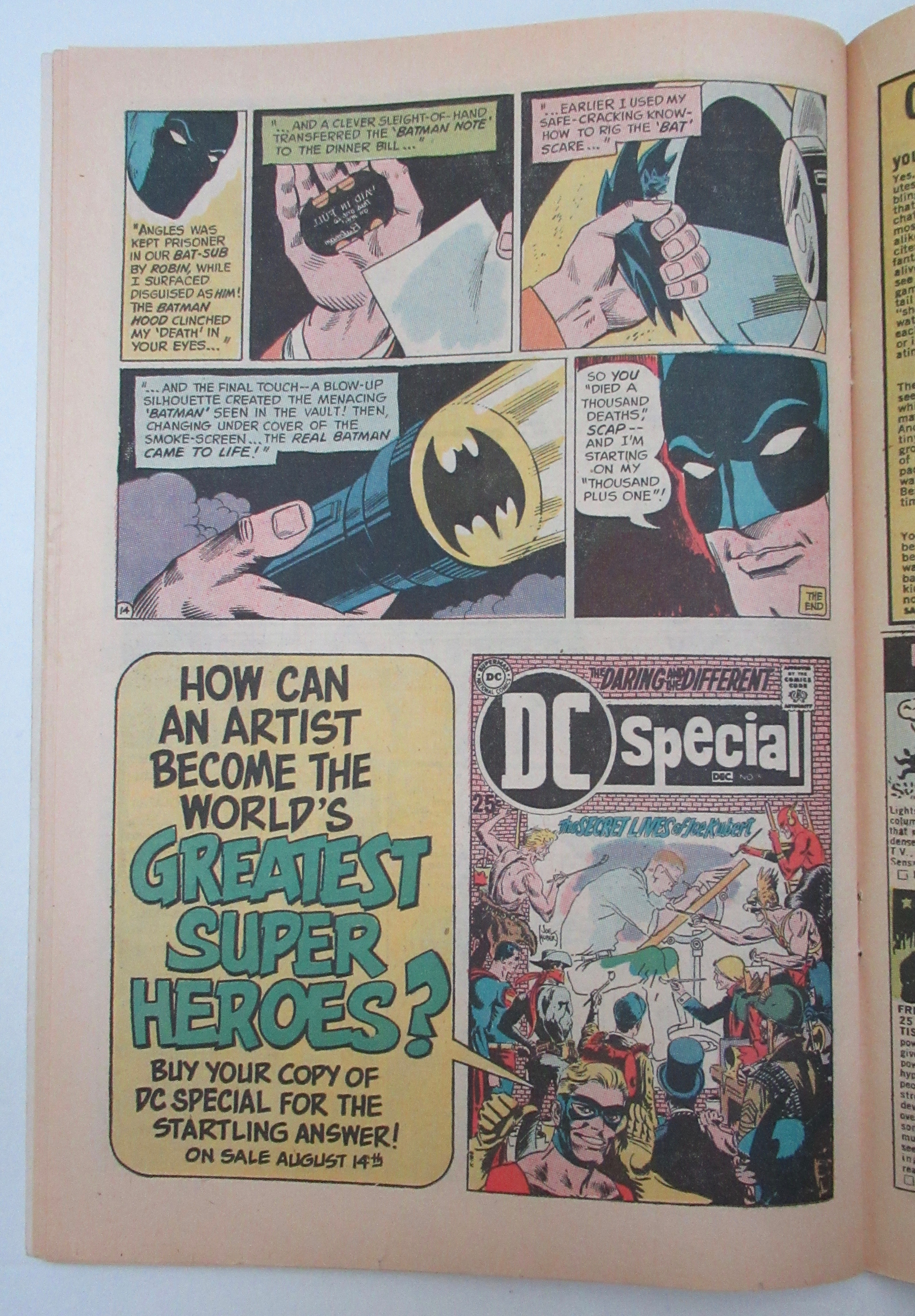 Detective Comics Batman & Batgirl Oct 1969 # 392