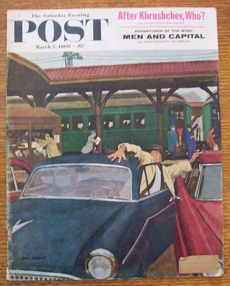 Saturday Evening Post Cover-March 5, 1960-Dick Sargent