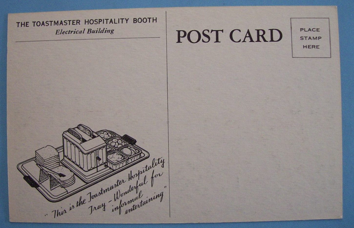 Electrical Building Postcard (1933 Century Of Progress)