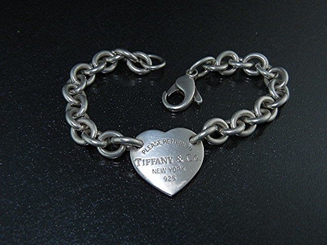 Tiffany & Co Sterling Silver Heart Bracelet