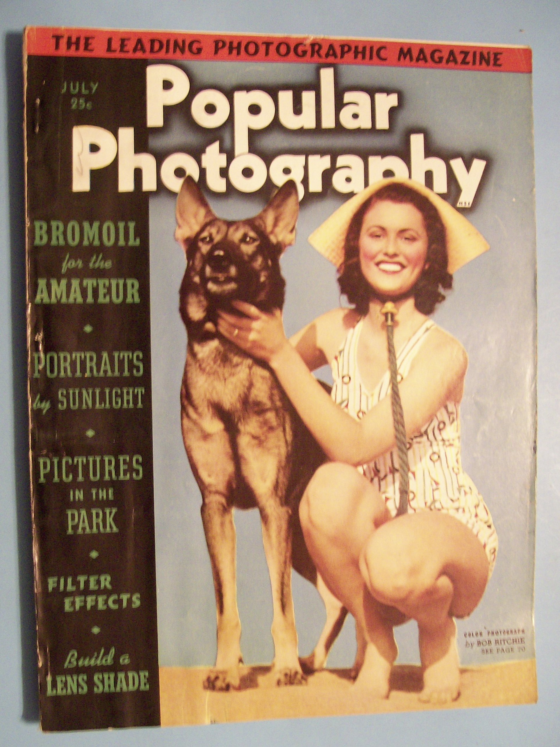 Popular Photography Magazine - July 1939
