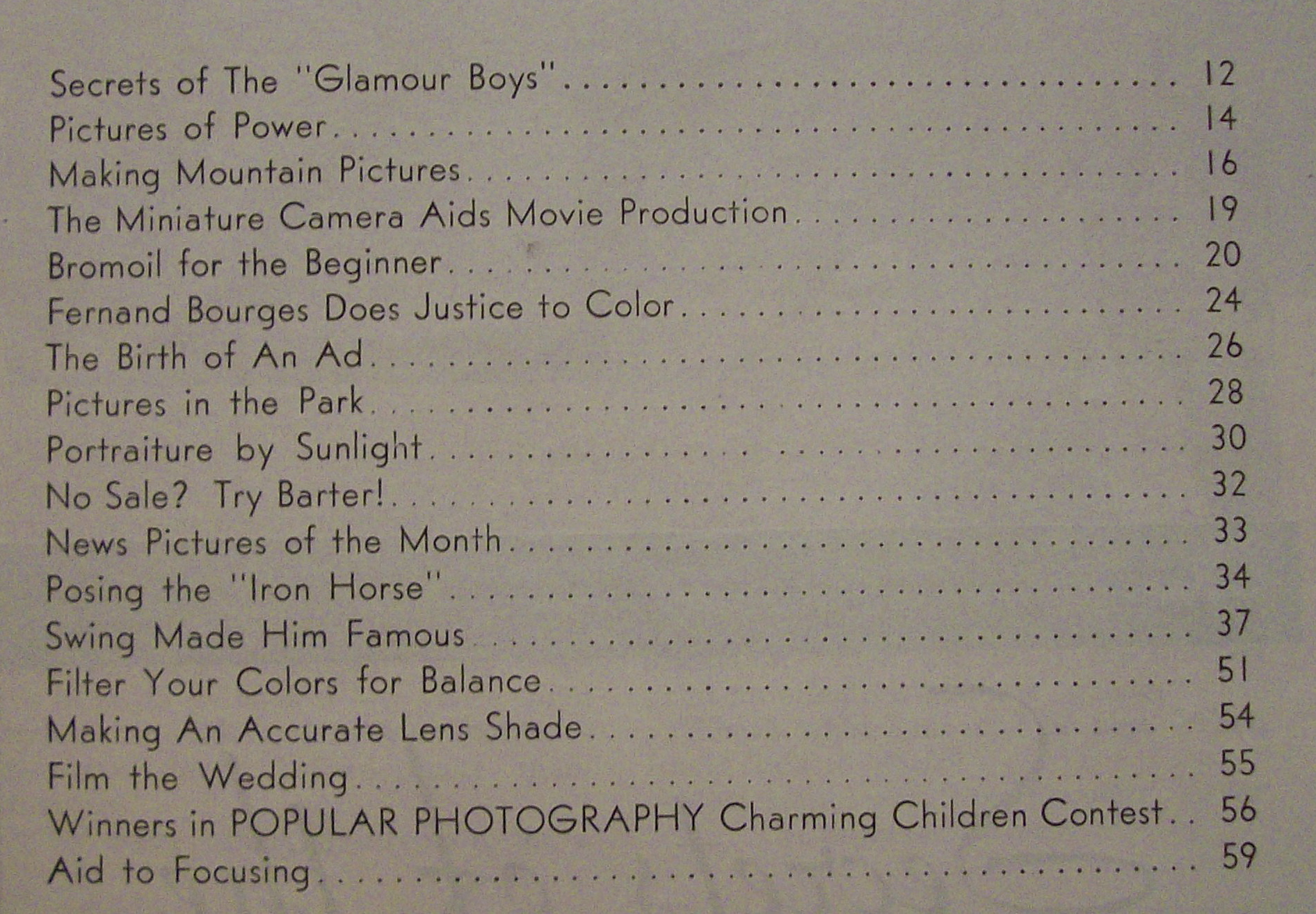 Popular Photography Magazine - July 1939