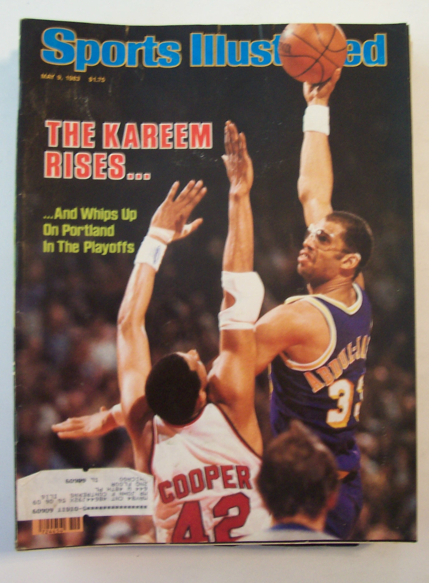 Sports Illustrated Magazine-May 9, 1983-Kareem Jabbar