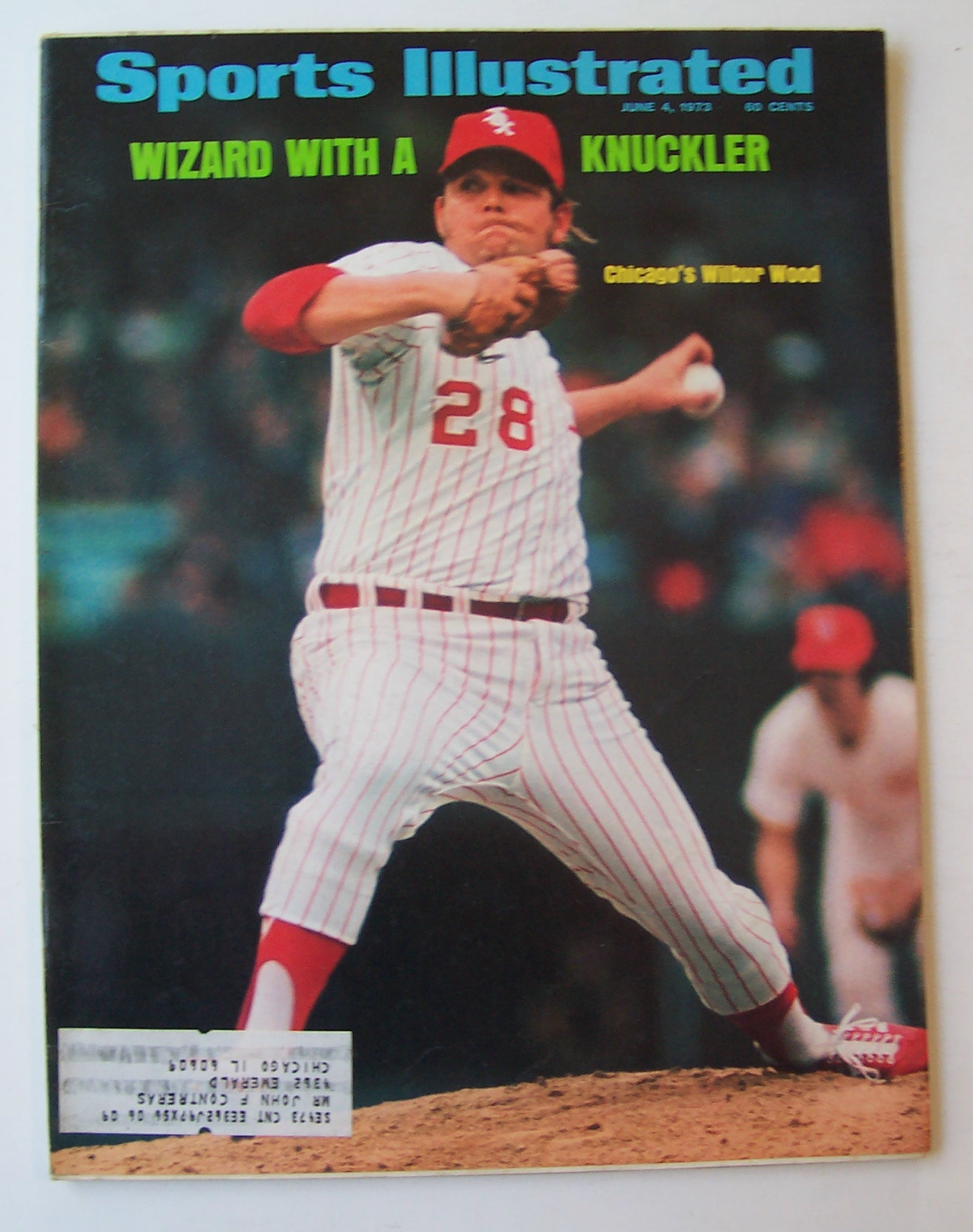 Sports Illustrated Magazine -June 4, 1973- Wilbur Wood