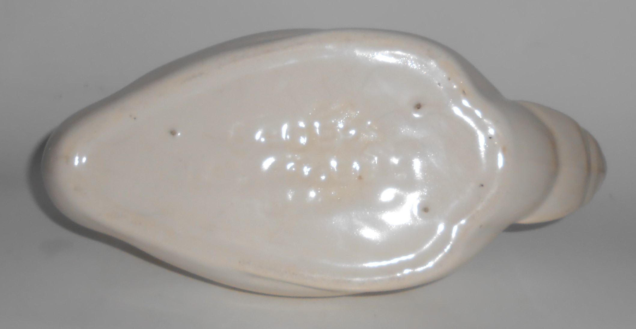 Bauer Pottery Cal-Art Matte White Medium Swan Planter