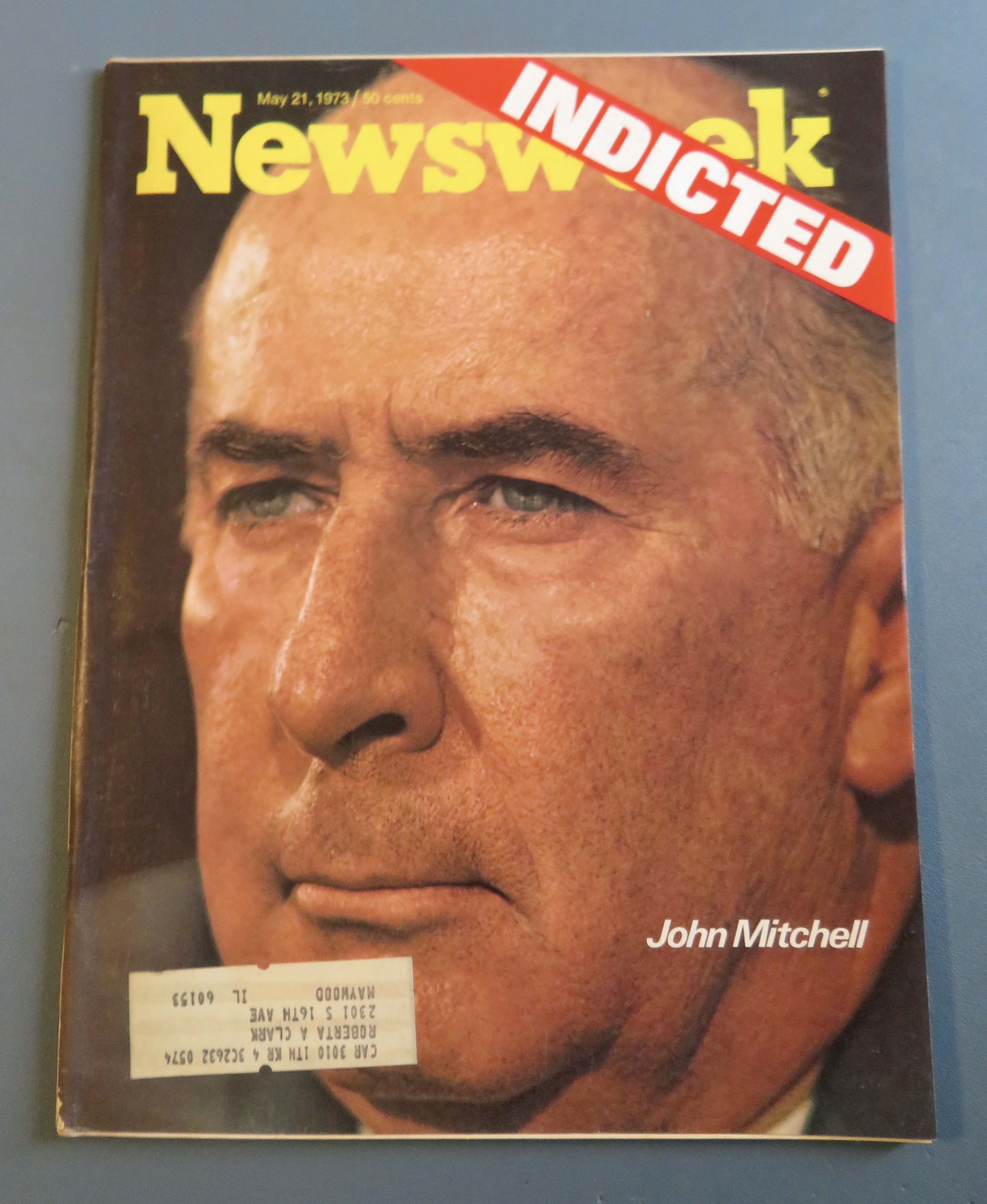 Newsweek Magazine May 21, 1973 John Mitchell