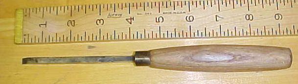 Sorby Tanged Firmer Chisel 3/16 inch