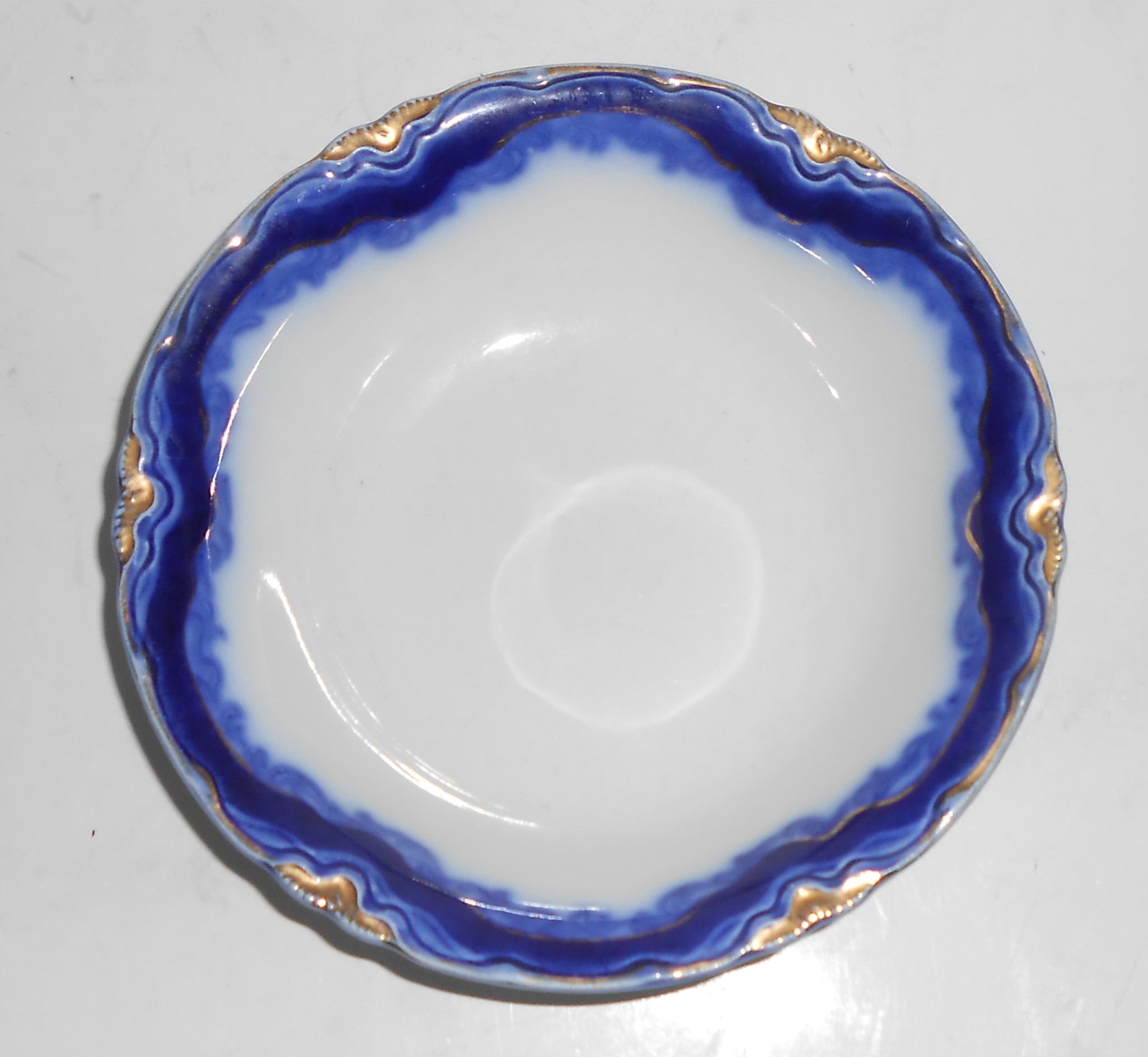 Meito China Porcelain Japan N1055A Flower w/Gold Band D