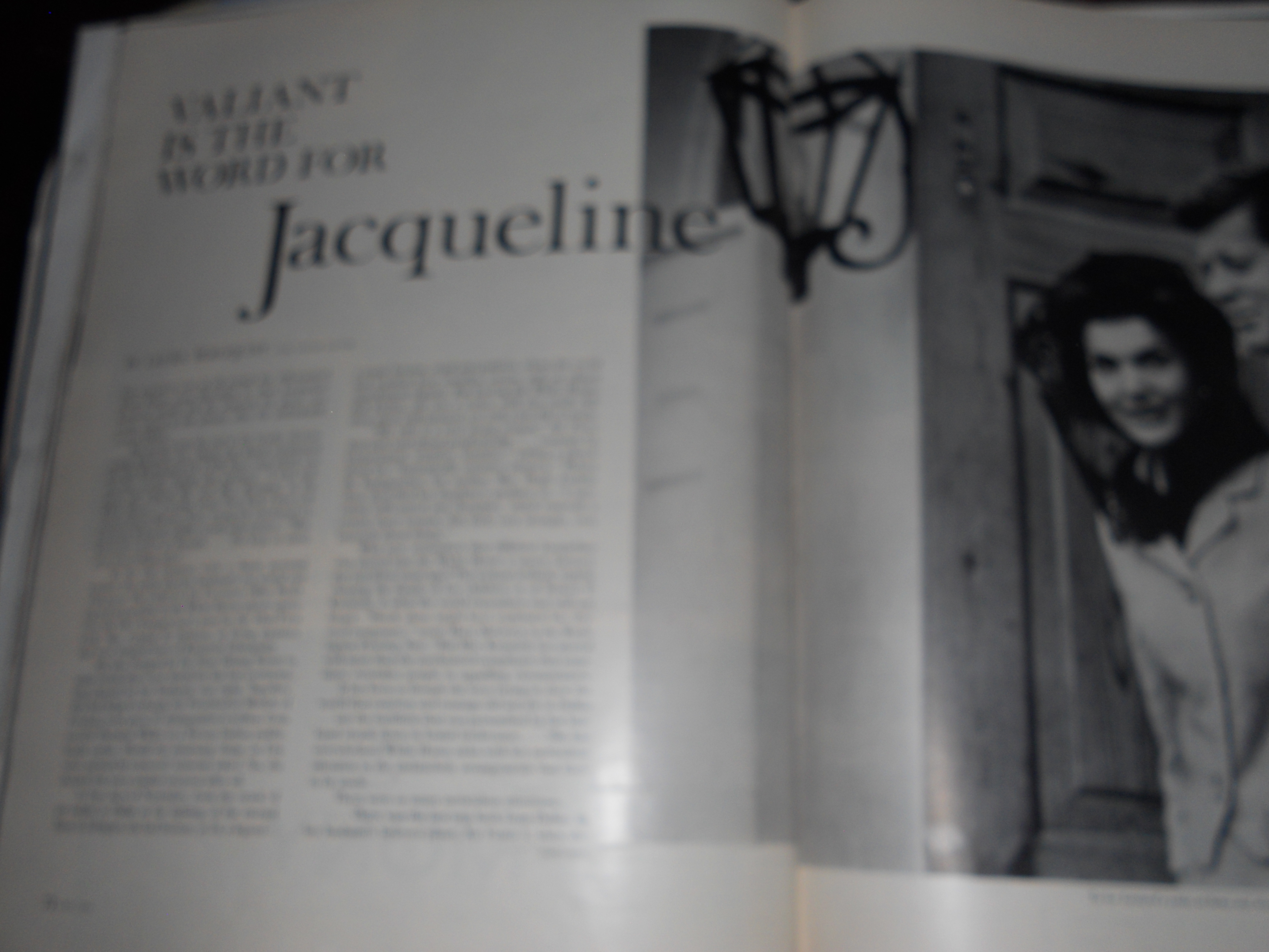 Jackie Kennedy Cover Look, 1/28/1964