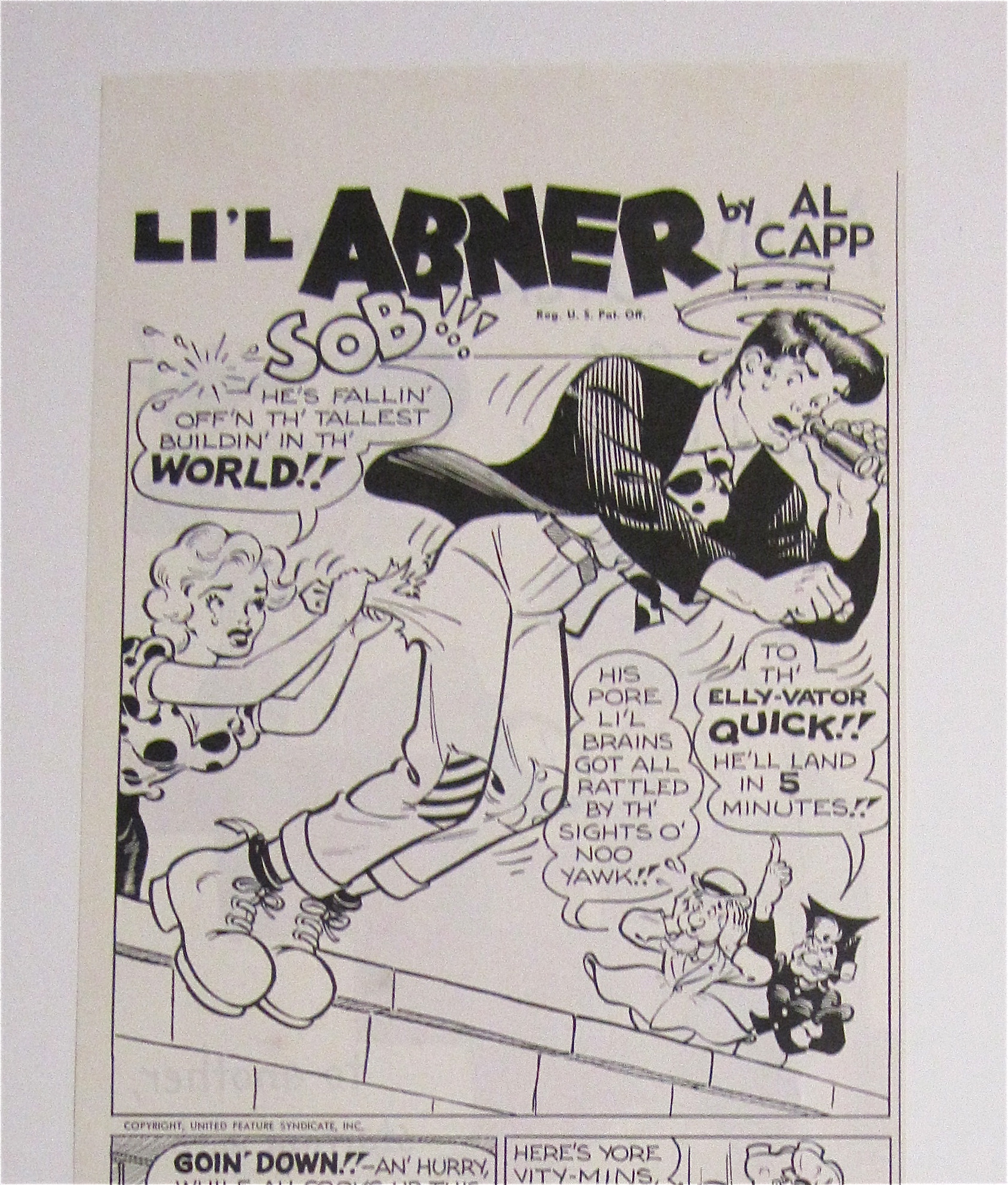 1950 Cream Of Wheat Cereal with Little Abner by Al Capp