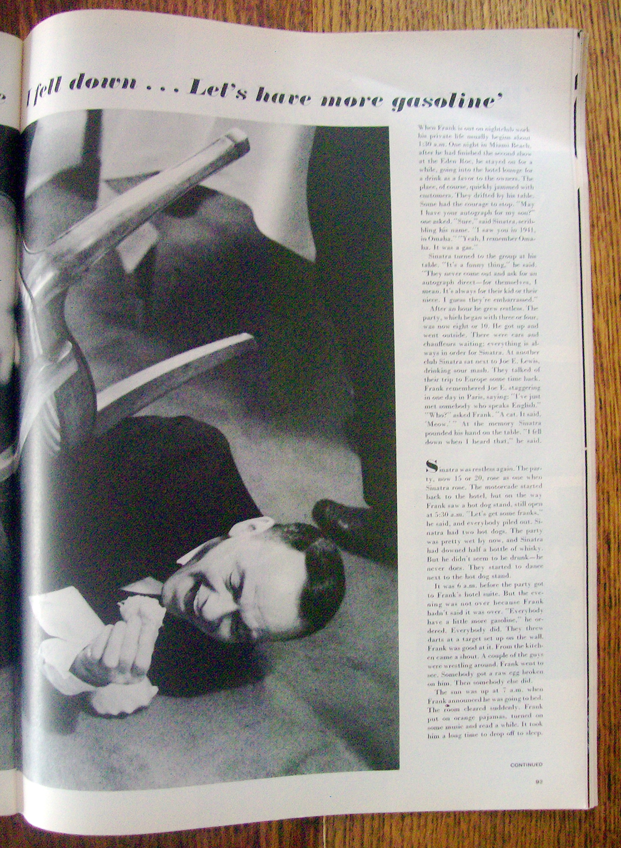Life Magazine-April 23, 1965-Frank Sinatra