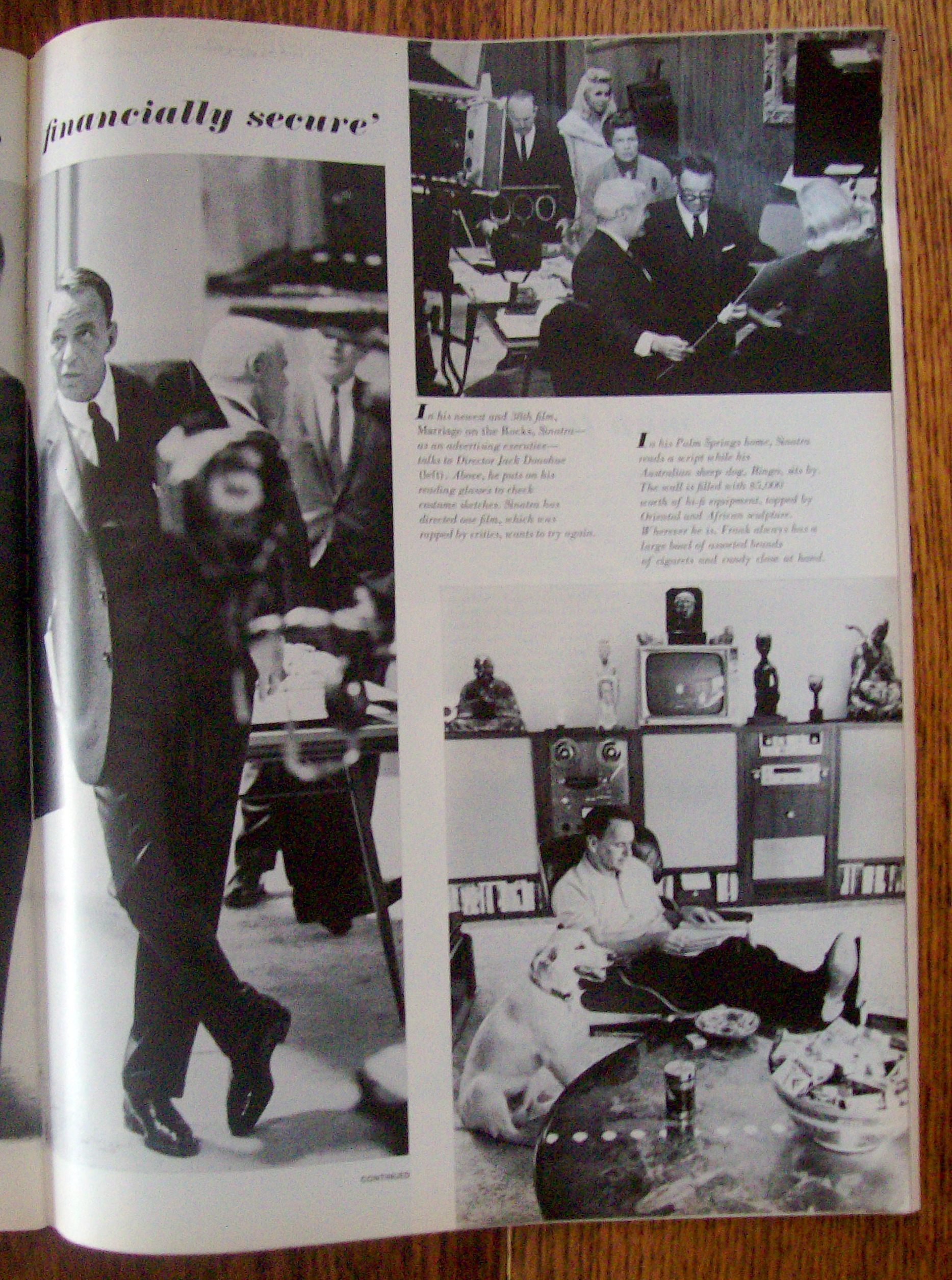 Life Magazine-April 23, 1965-Frank Sinatra