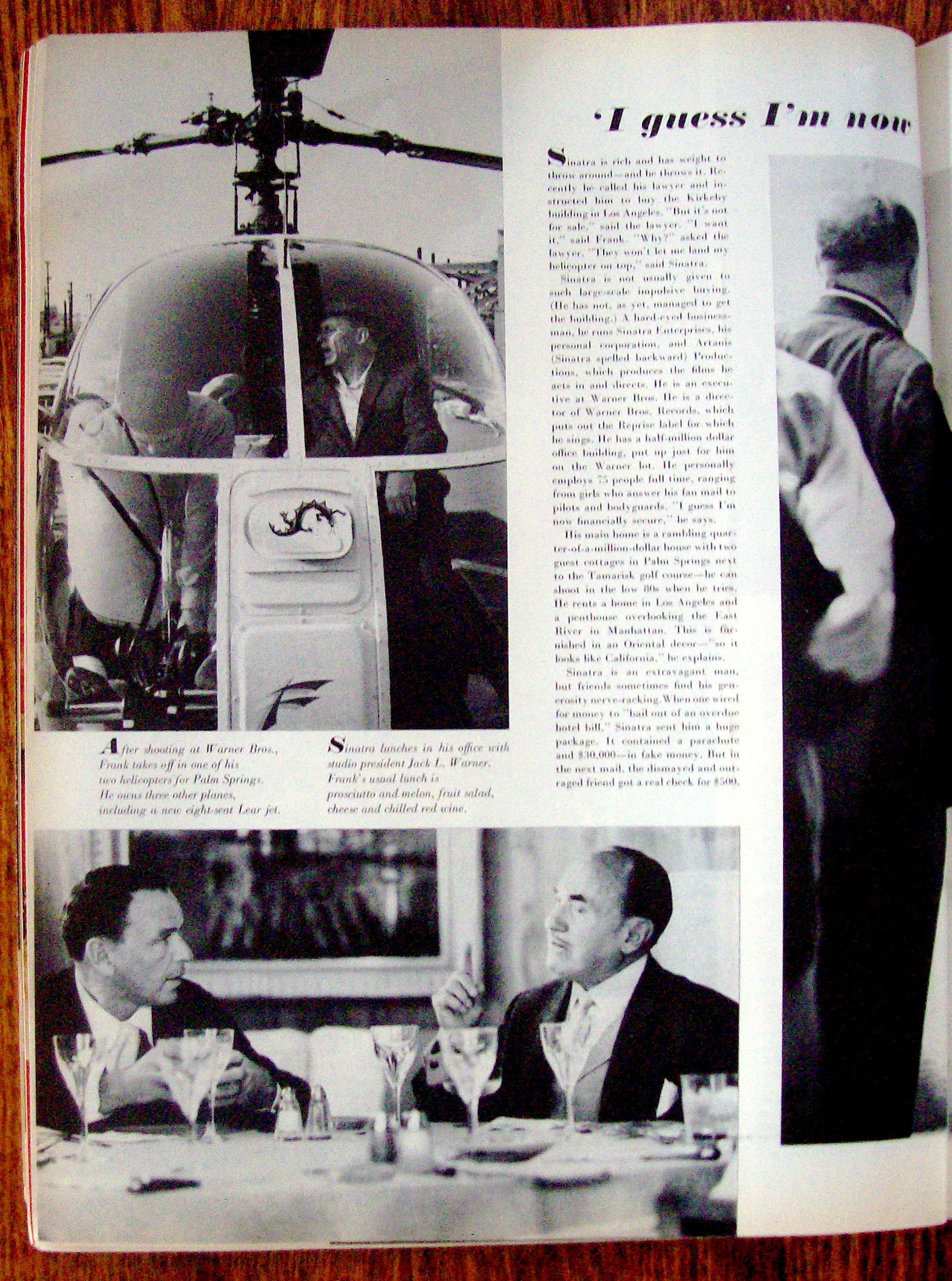 Life Magazine-April 23, 1965-Frank Sinatra