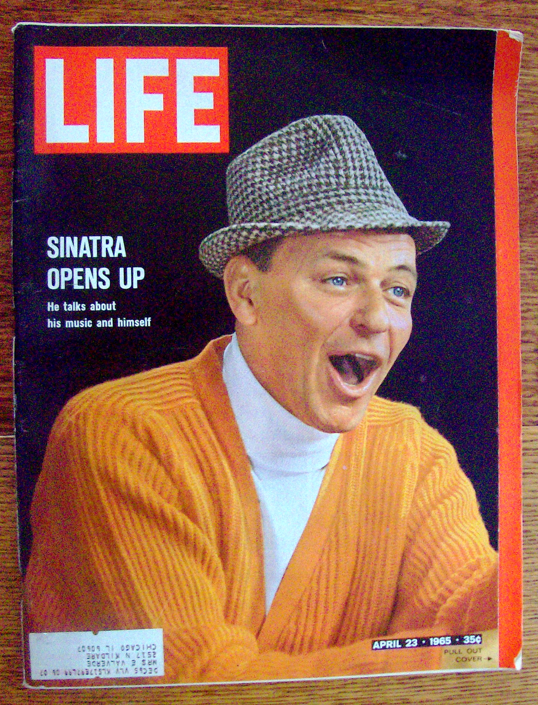 Life Magazine-April 23, 1965-Frank Sinatra