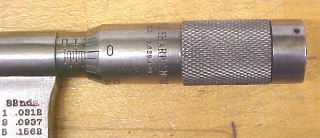 Brown & Sharpe Outside  Micrometer 1-2 inch No. 38