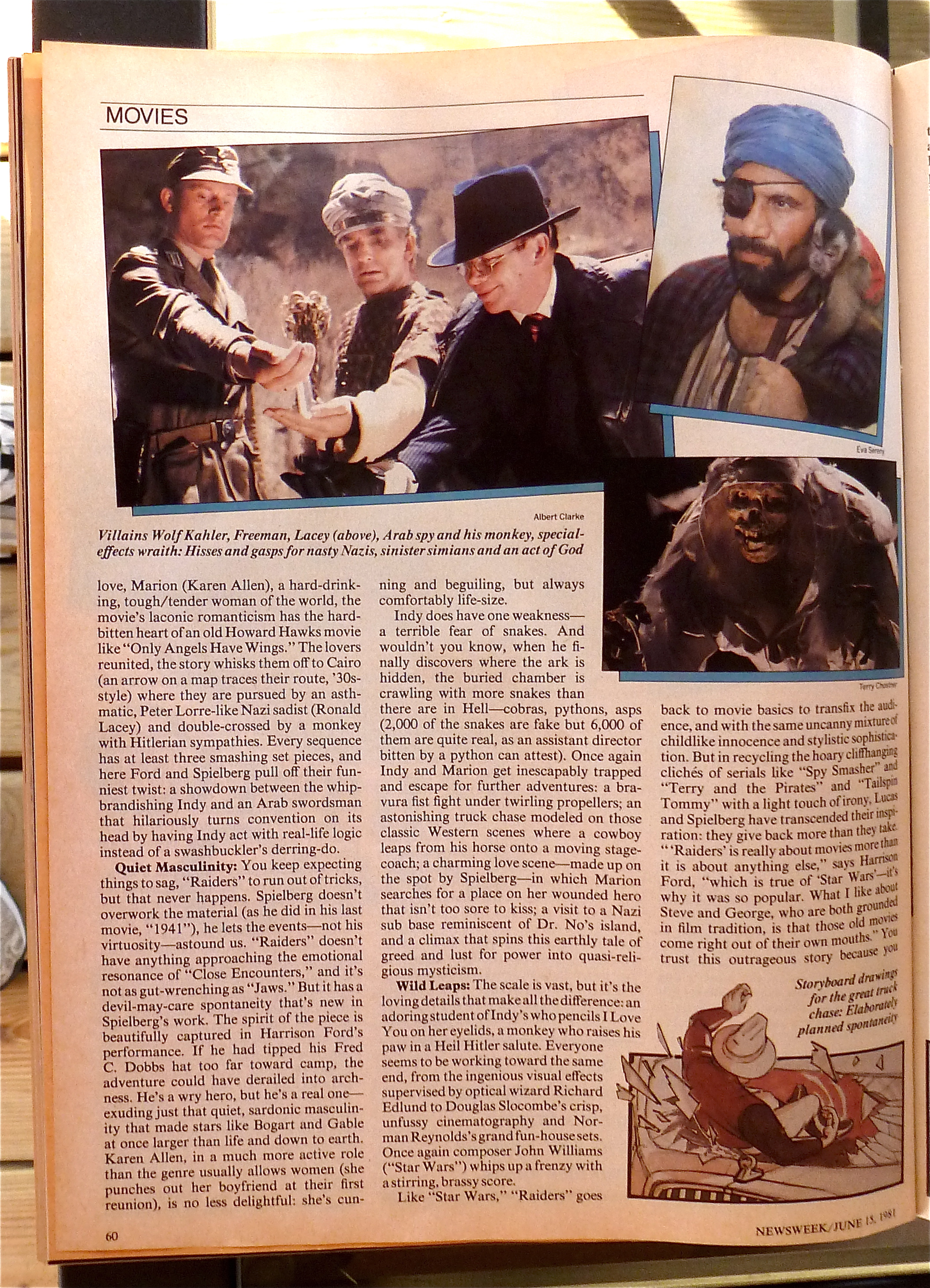Newsweek Magazine-June 15, 1981-Cliffhangers