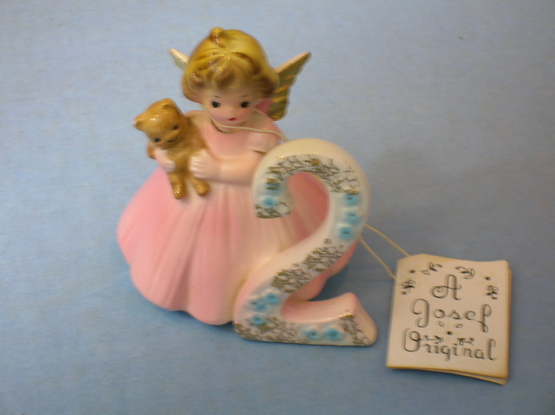 Josef Originals Birthday Girls age 2 Porcelain