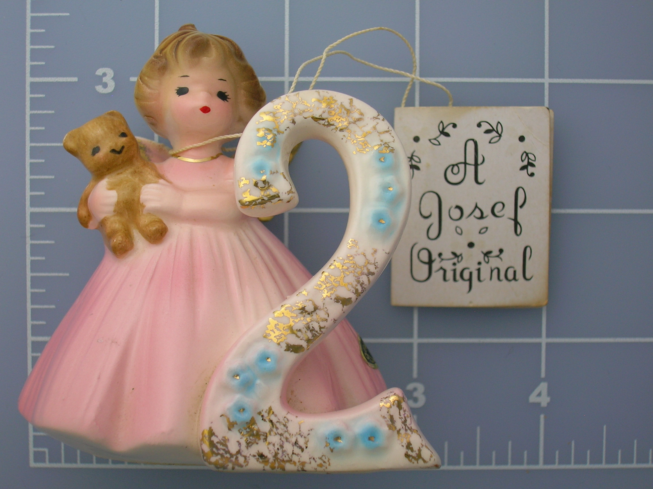 Josef Originals Birthday Girls age 2 Porcelain