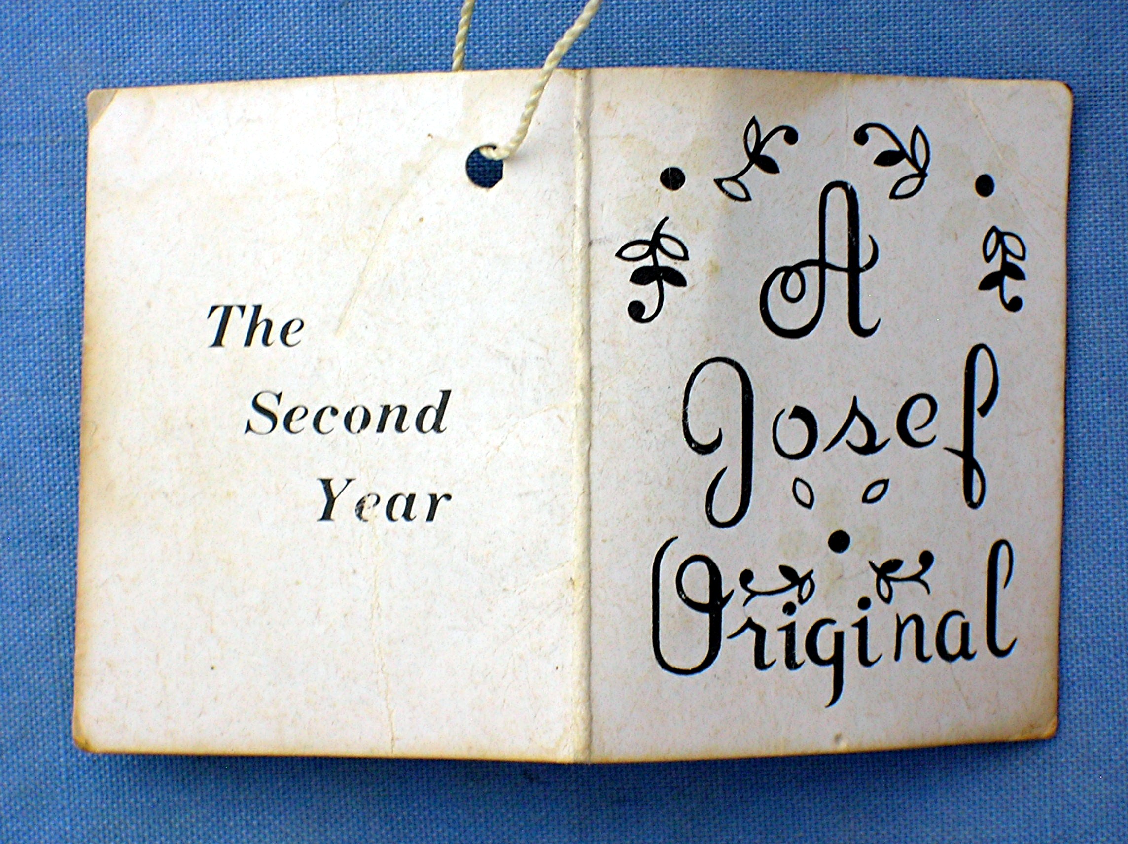 Josef Originals Birthday Girls age 2 Porcelain