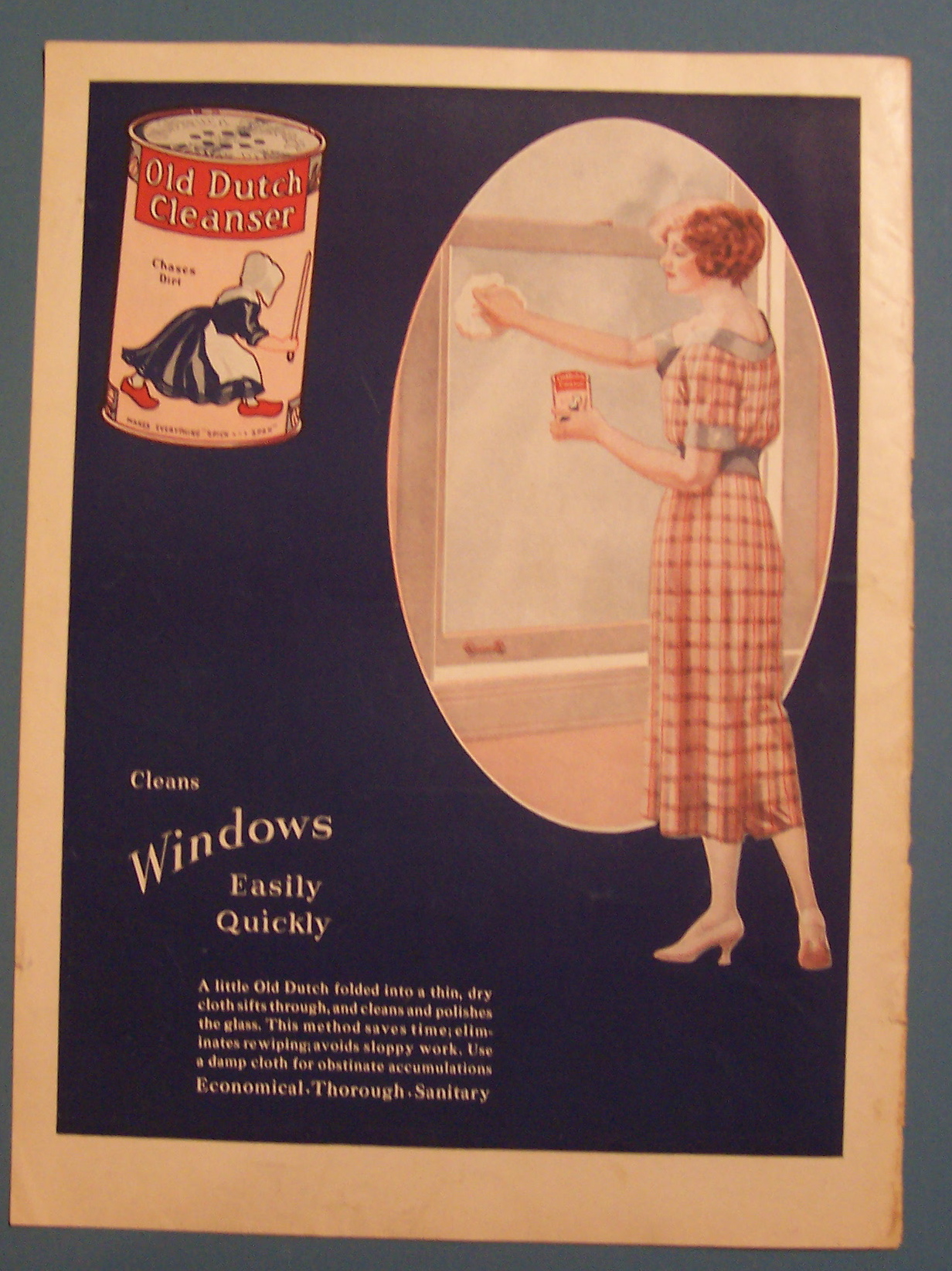 1922  Old Dutch Cleanser