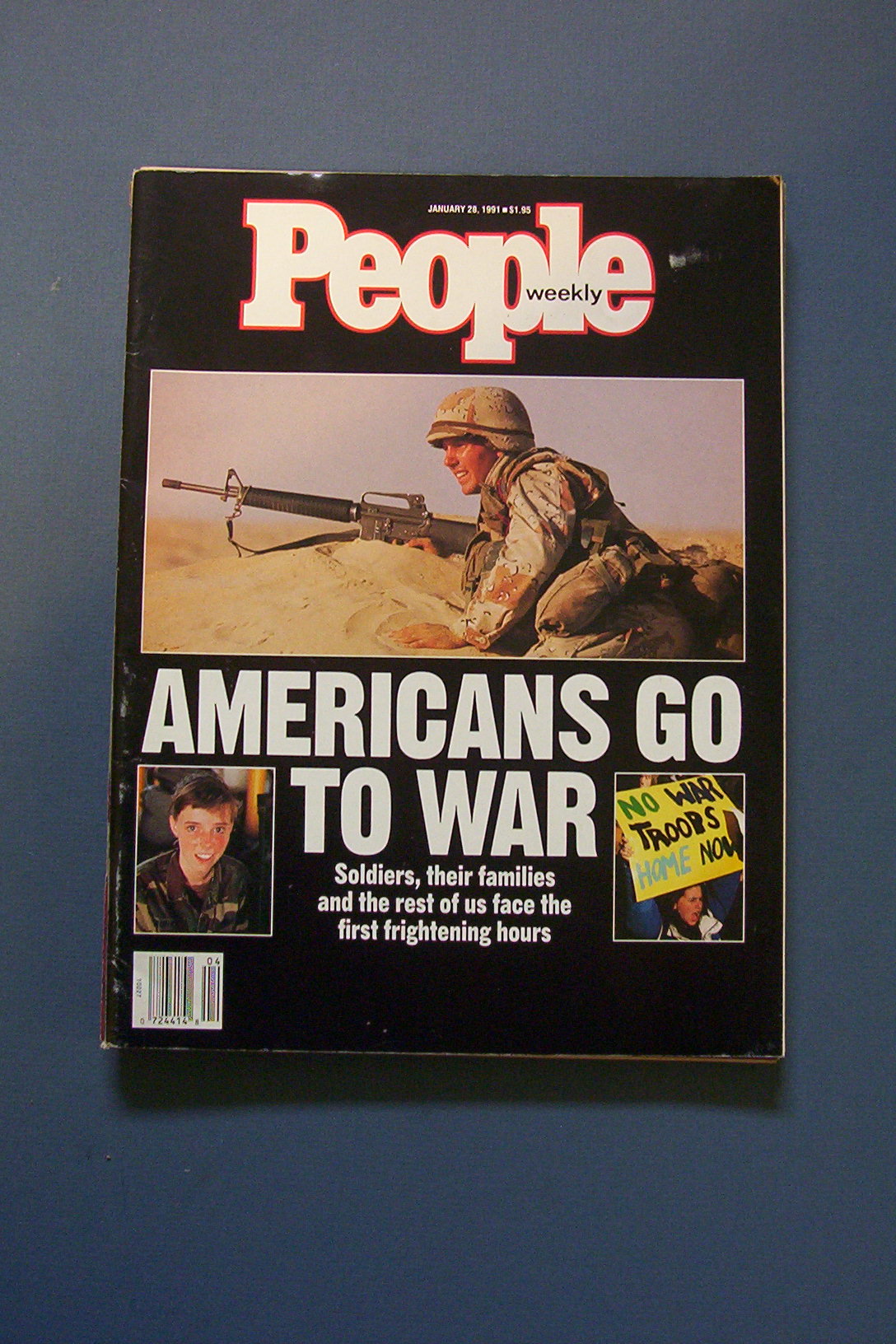 People Magazine January 28, 1991 Americans Go To War