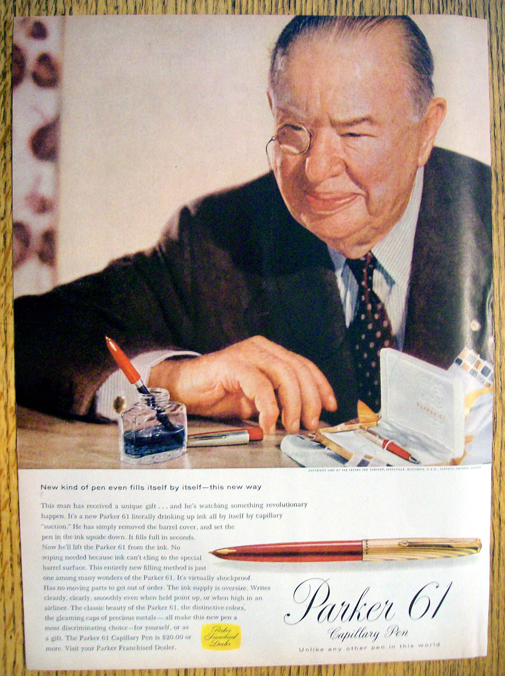 1957 Parker 61 Pens with Charles Coburn