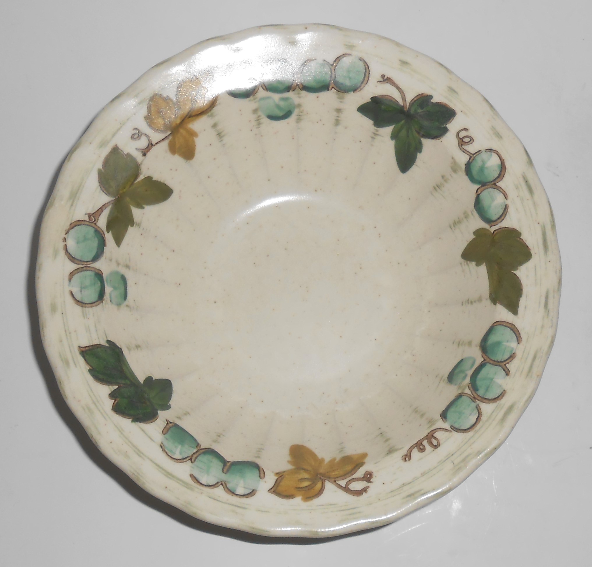 Metlox Pottery Vernon Ware Vineyard Cereal Bowl