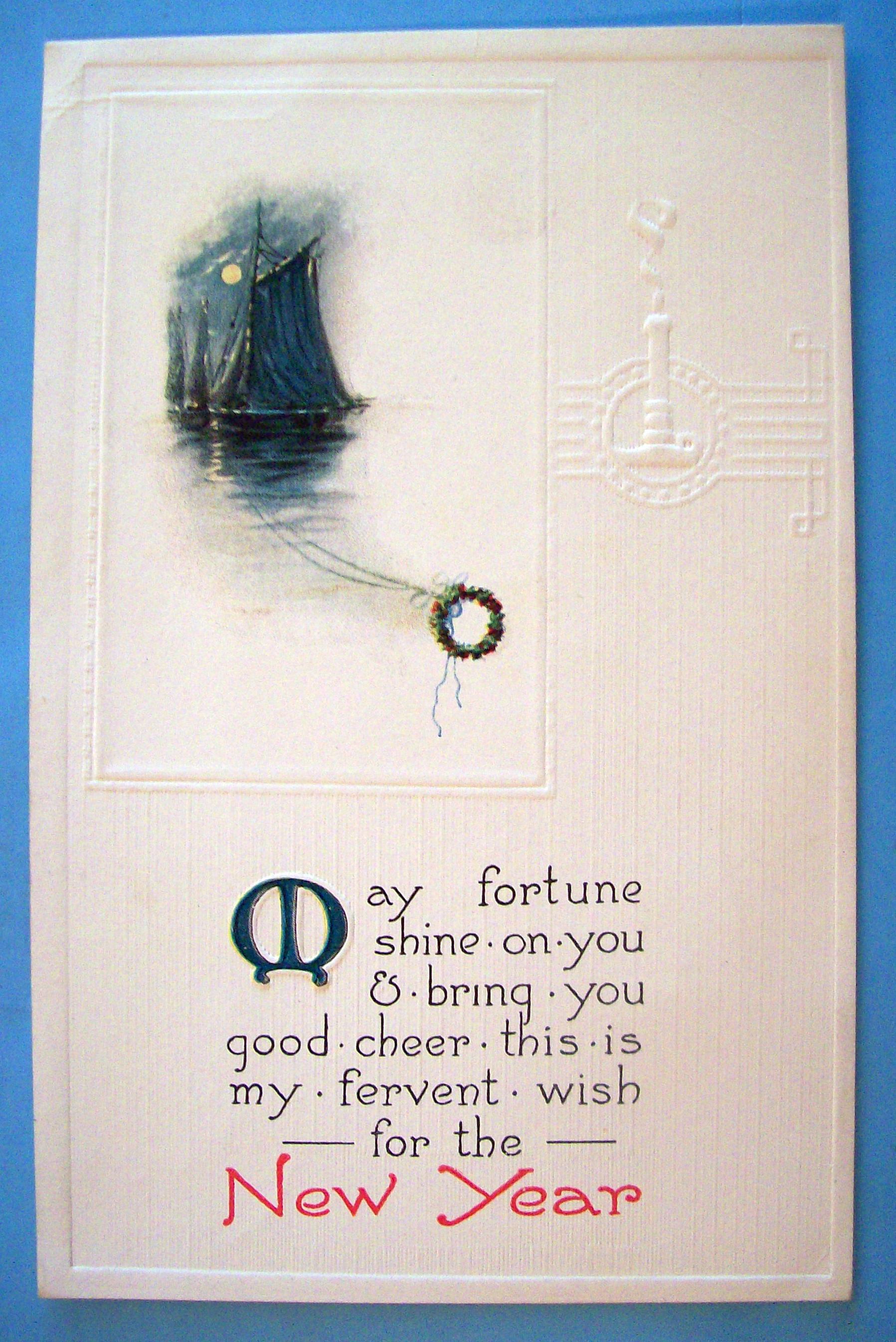 New Years Postcard