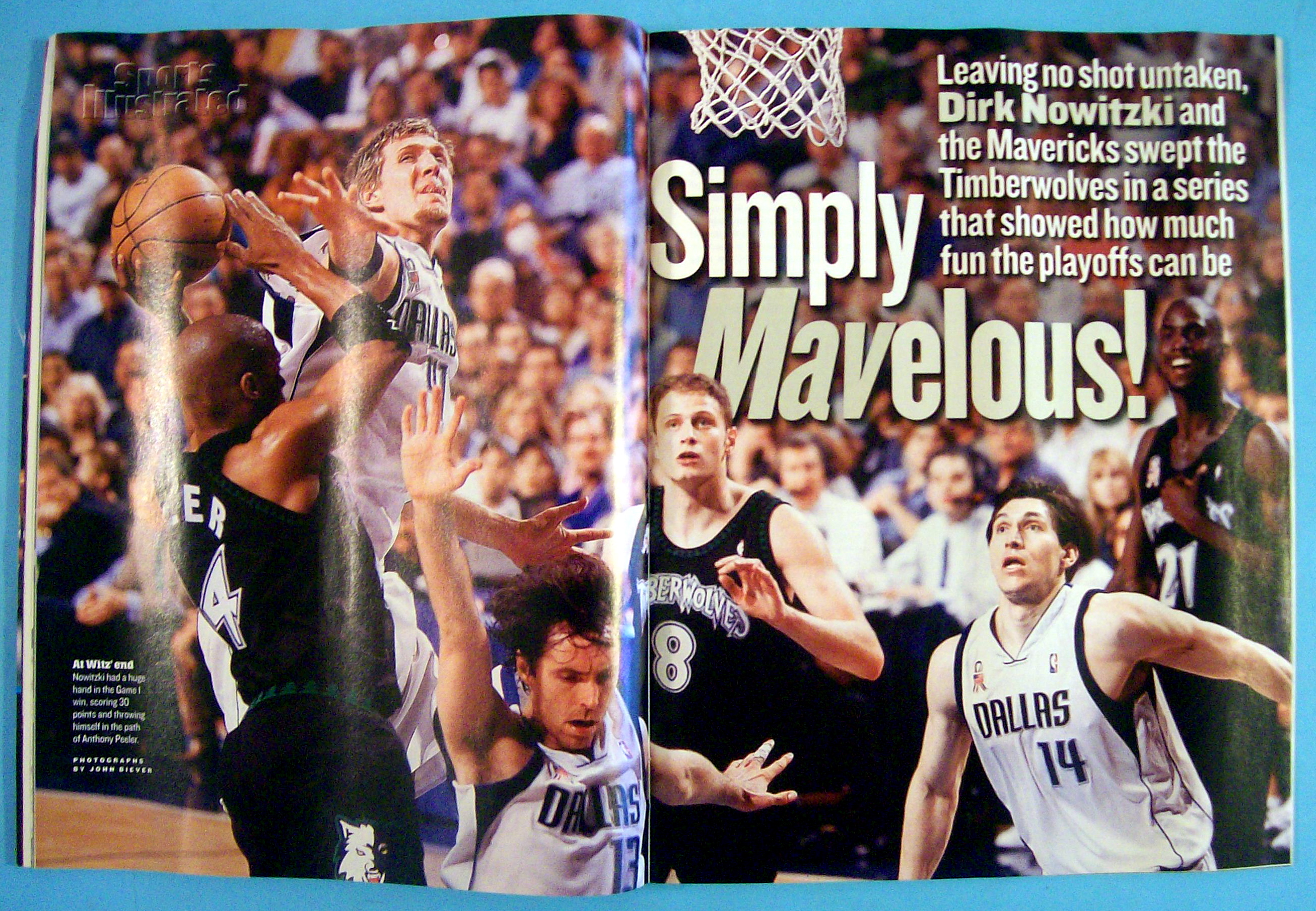 Sports Illustrated Magazine-May 6, 2002-Dirk Nowitzki