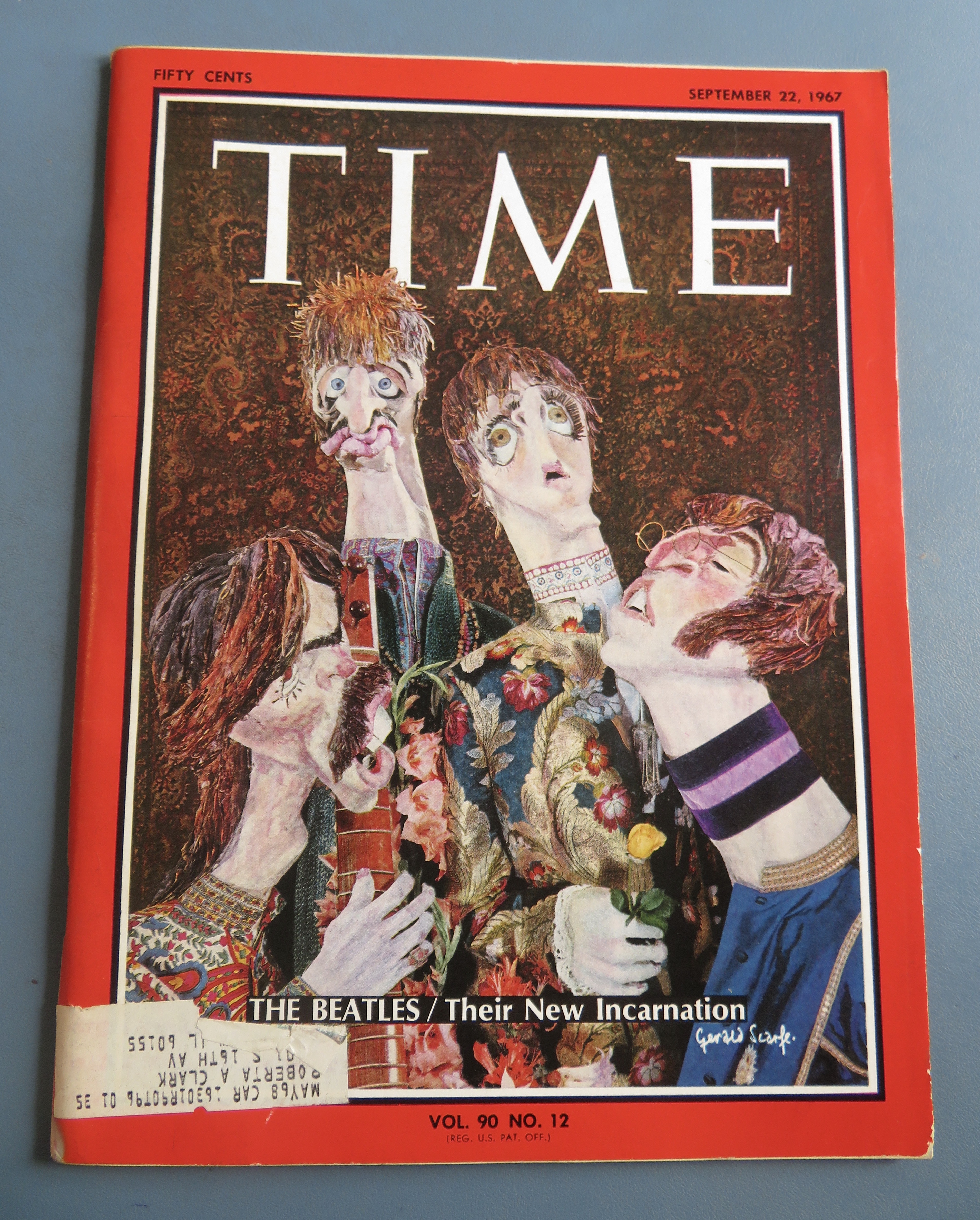 Time Magazine September 22, 1967 The Beatles