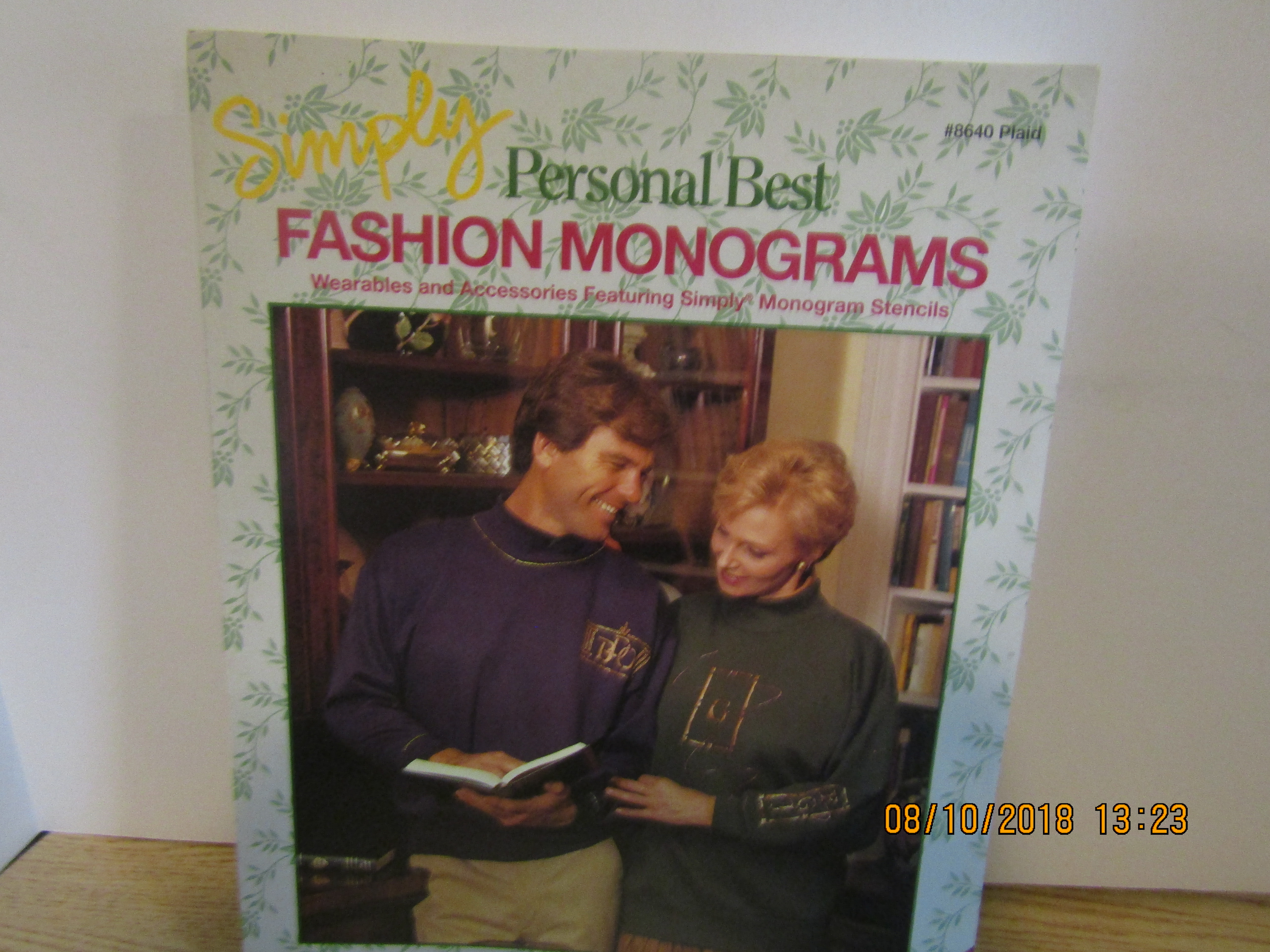 Plaid Simply  Personal Best Fashion Monograms  #8640