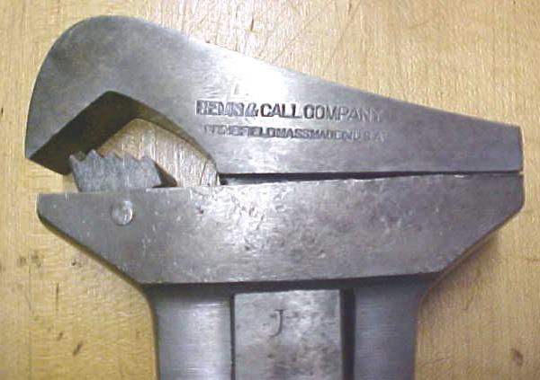Bemis Call Pipe Wrench Adjustable Combination 12 IN