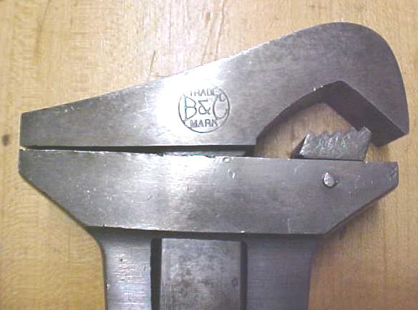 Bemis Call Pipe Wrench Adjustable Combination 12 IN